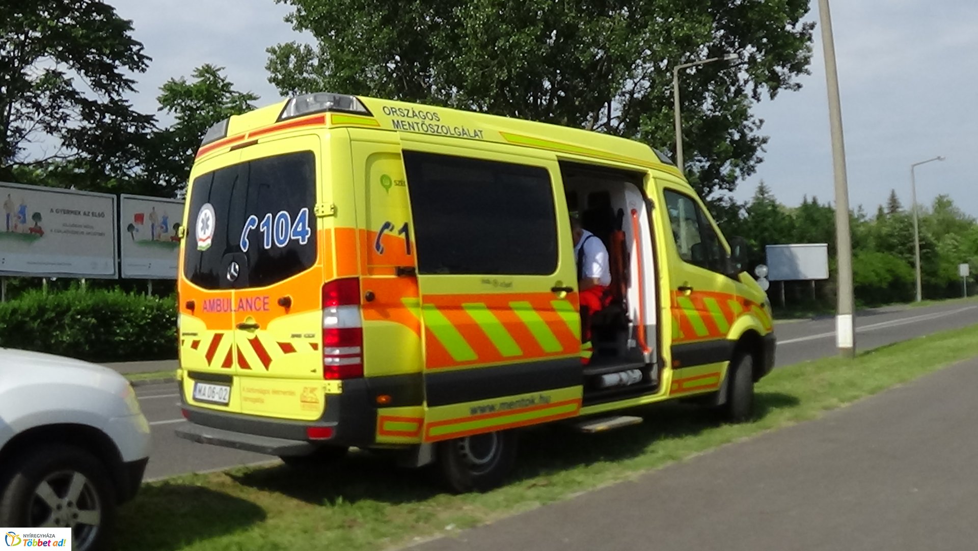 A Garibaldi és a Korányi Frigyes utca kereszteződésénél ütköztek