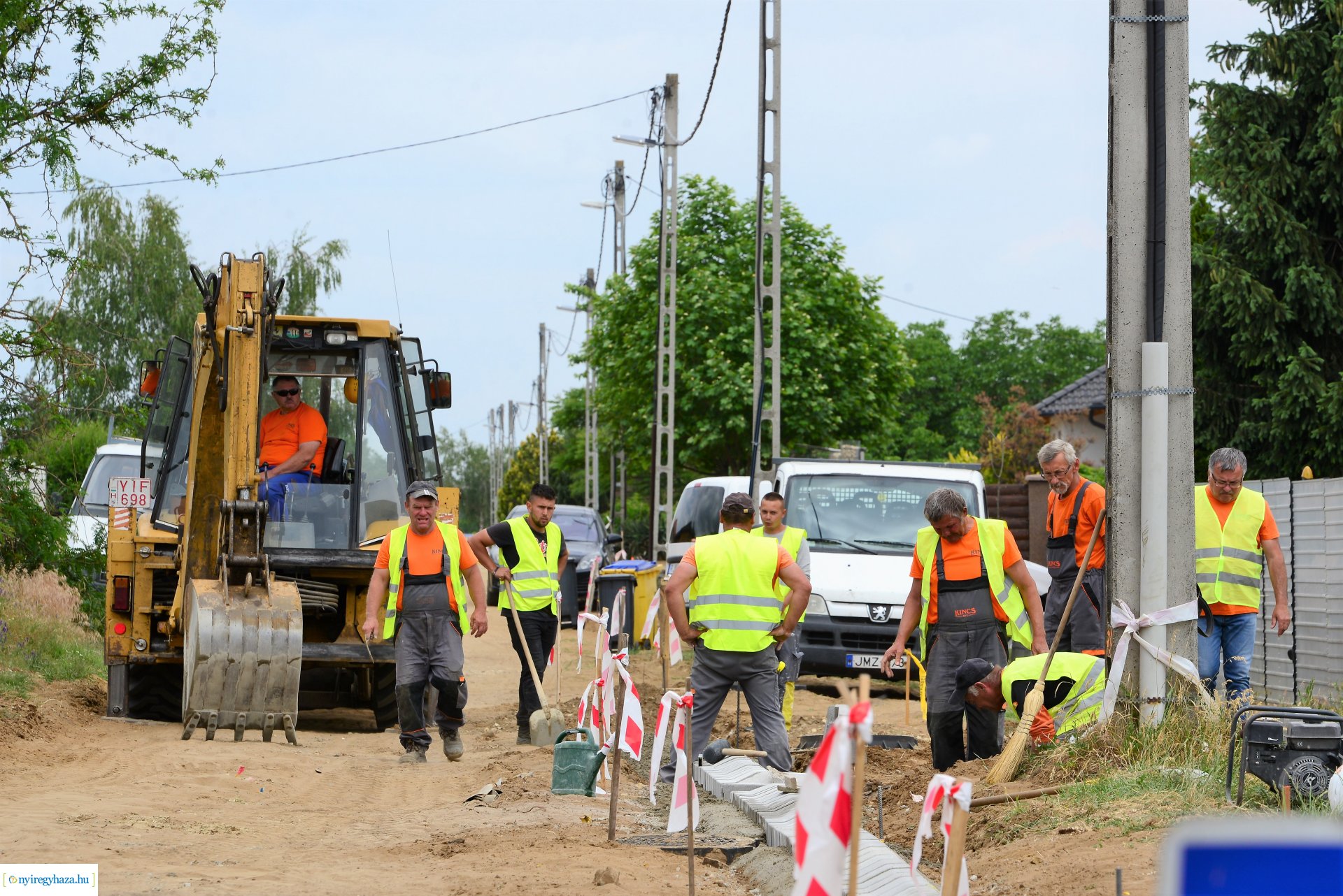 A Gömb utca aszfalt burkolatot kap hamarosan