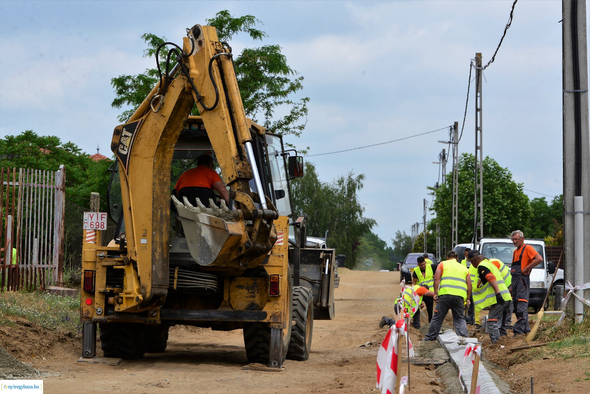 A Gömb utca aszfalt burkolatot kap hamarosan
