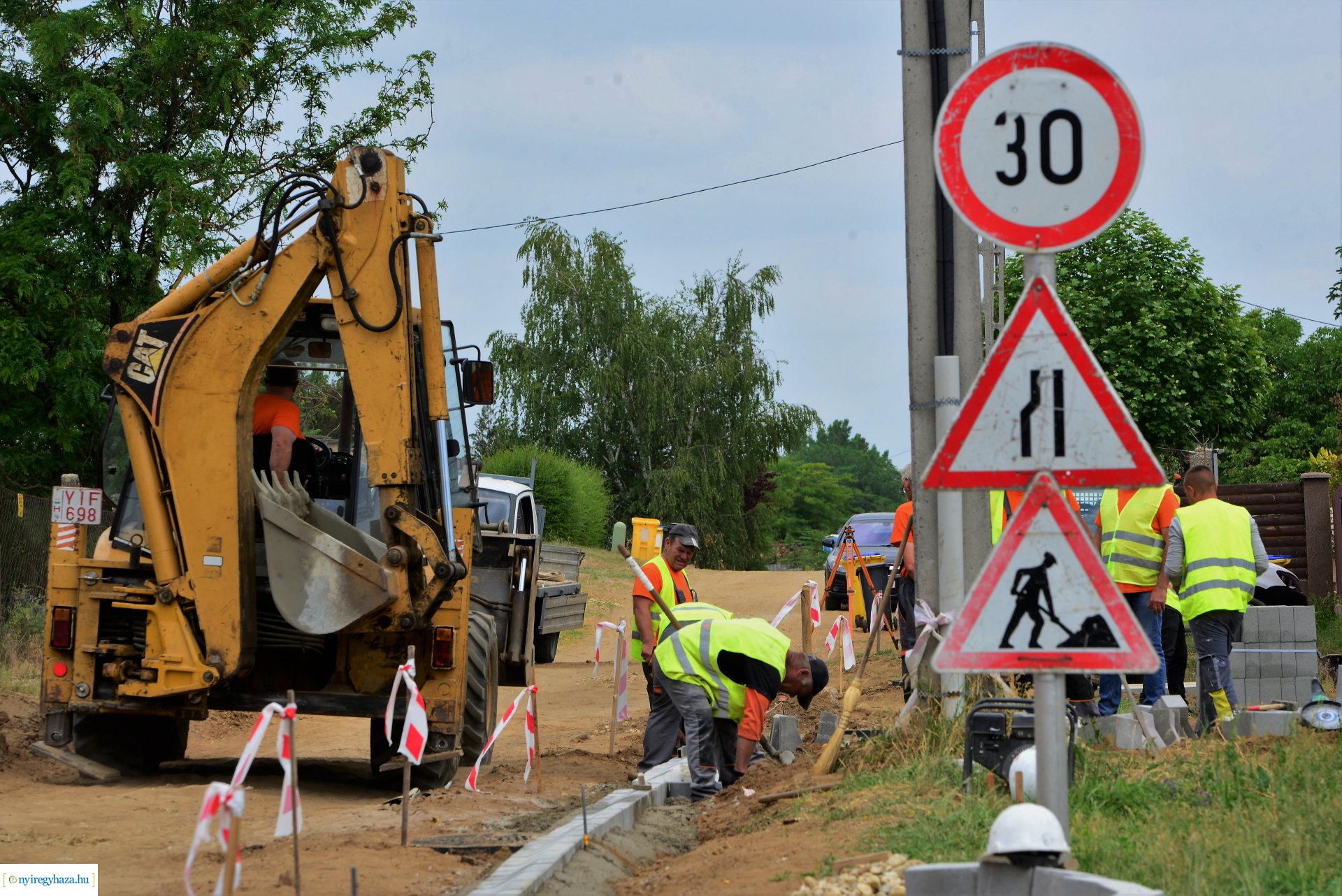 A Gömb utca aszfalt burkolatot kap hamarosan