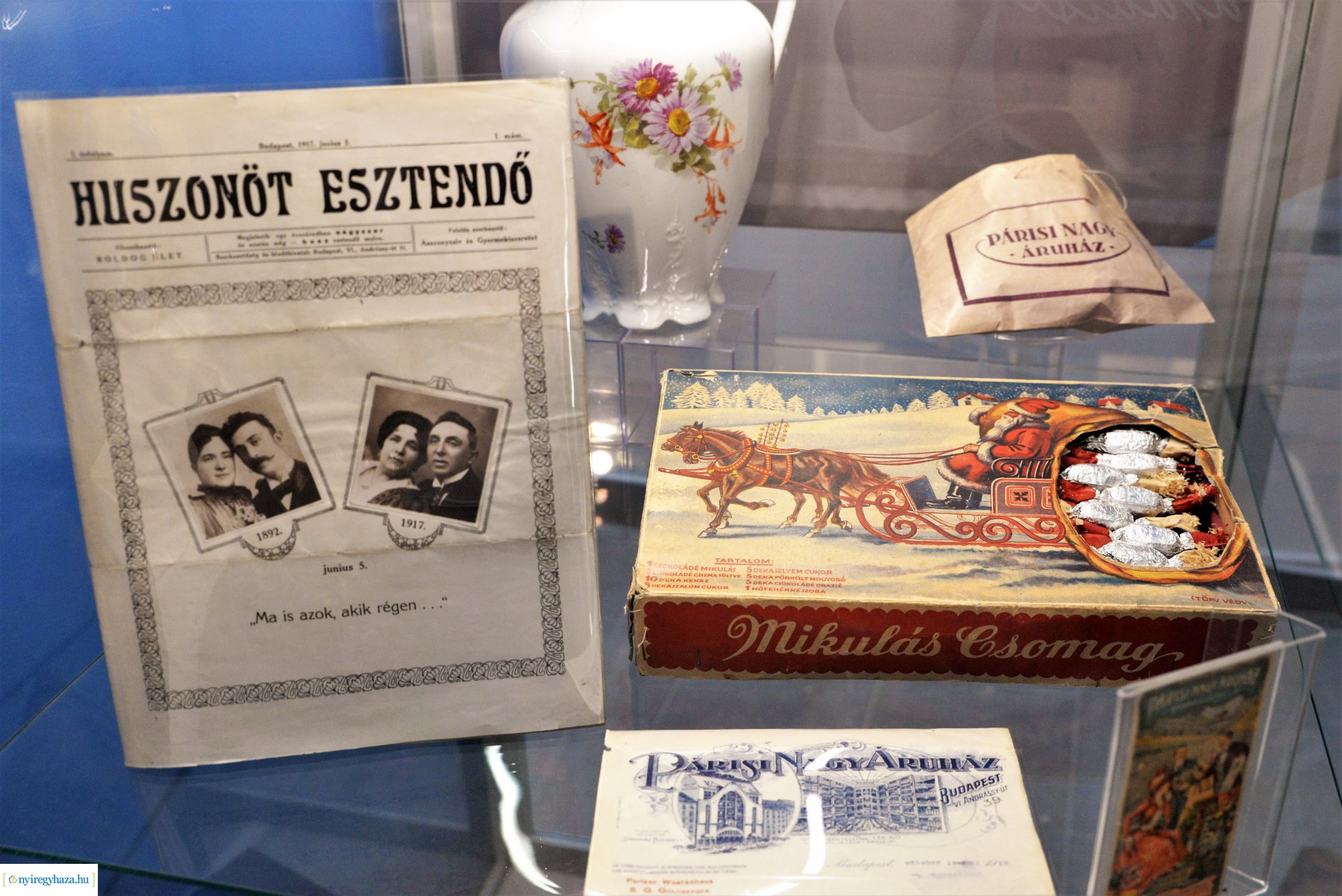 A HANDLÉTÓL A GRAND CAFÉIG kiállítás a Sóstói Múzeumfaluban