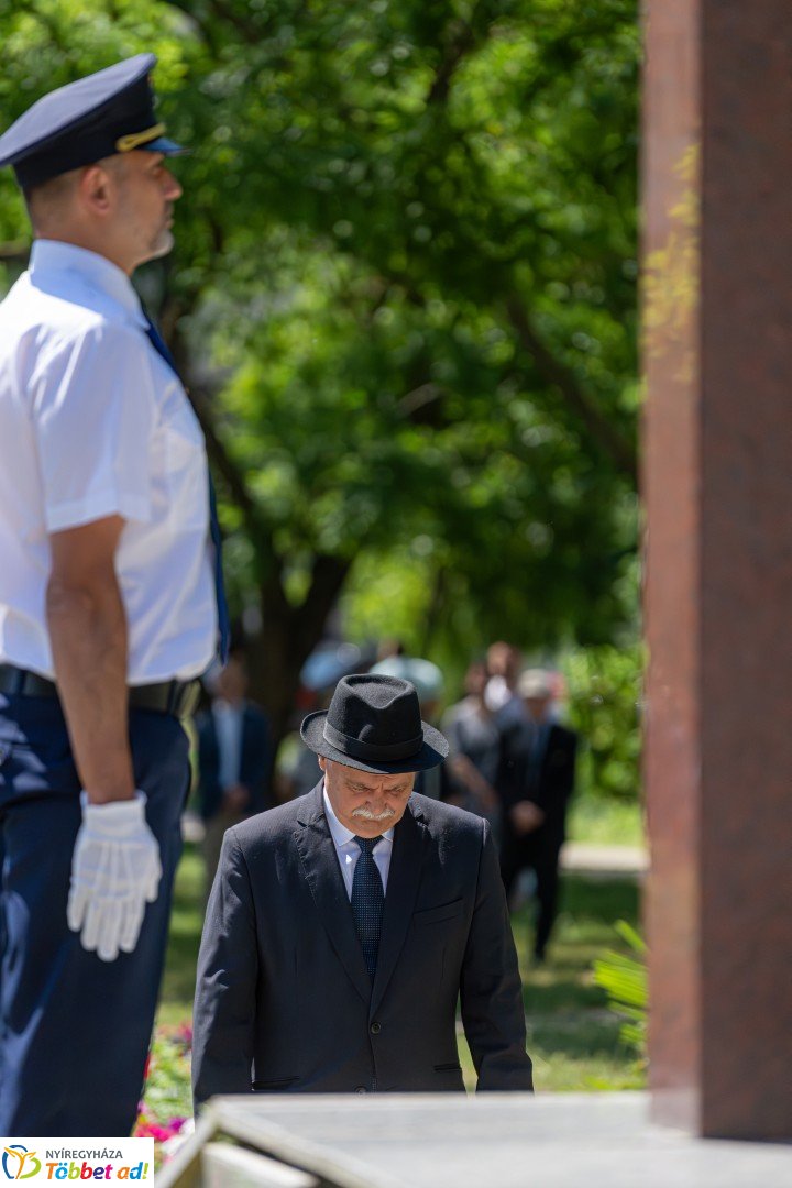 A holokauszt nyíregyházi és környékbeli áldozataira emlékeztek