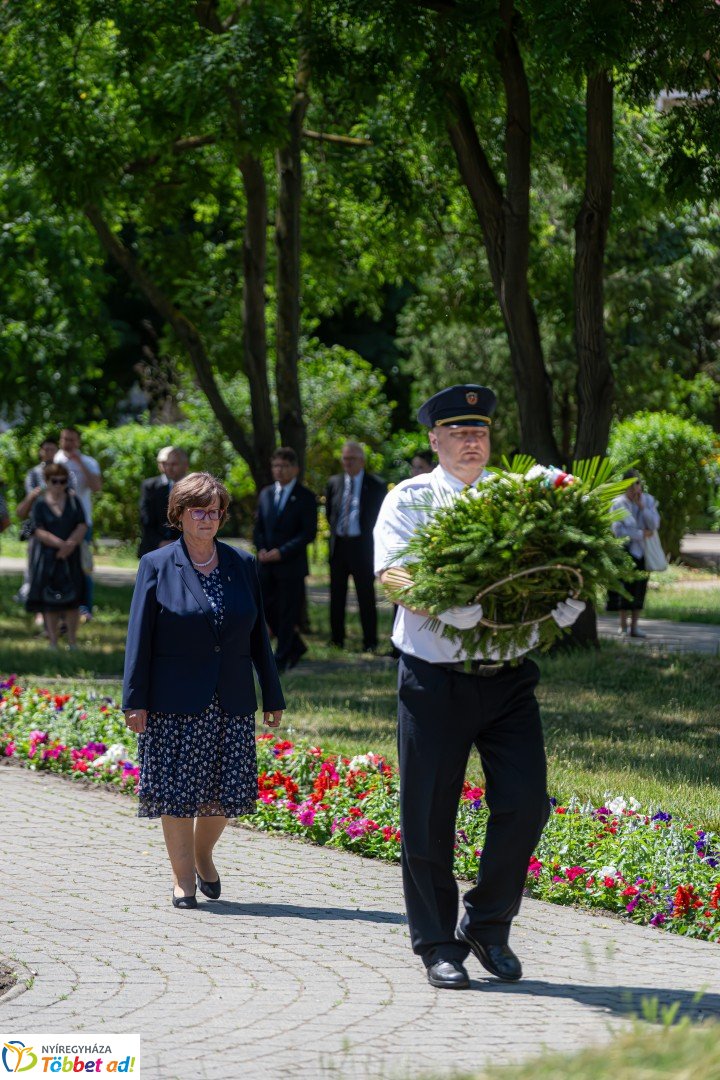 A holokauszt nyíregyházi és környékbeli áldozataira emlékeztek