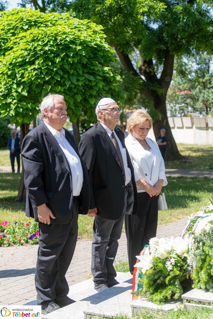 A holokauszt nyíregyházi és környékbeli áldozataira emlékeztek