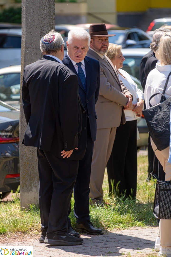 A holokauszt nyíregyházi és környékbeli áldozataira emlékeztek