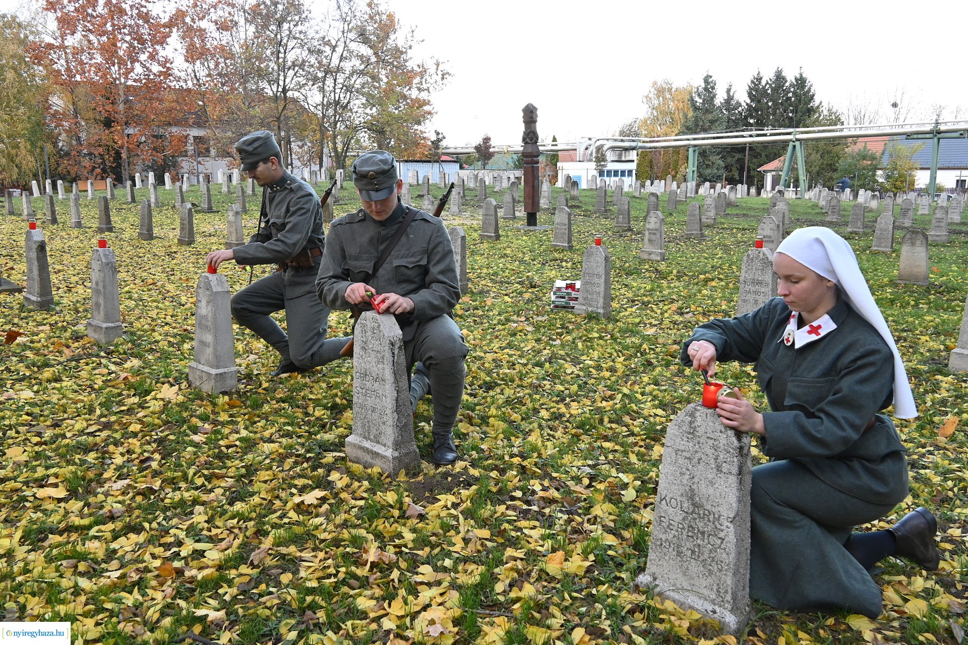 A hősökre emlékeztek a Hősök temetőjében