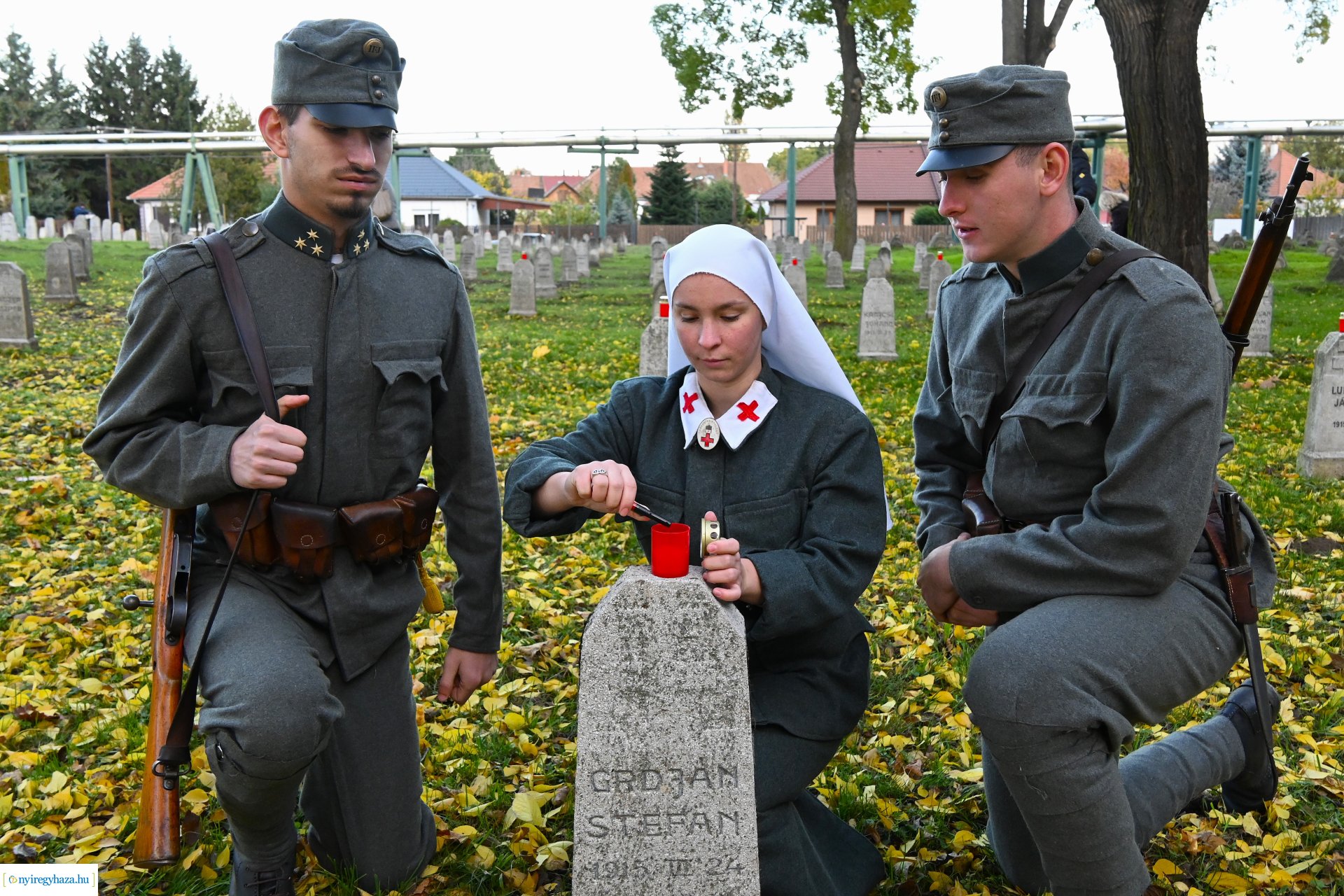 A hősökre emlékeztek a Hősök temetőjében