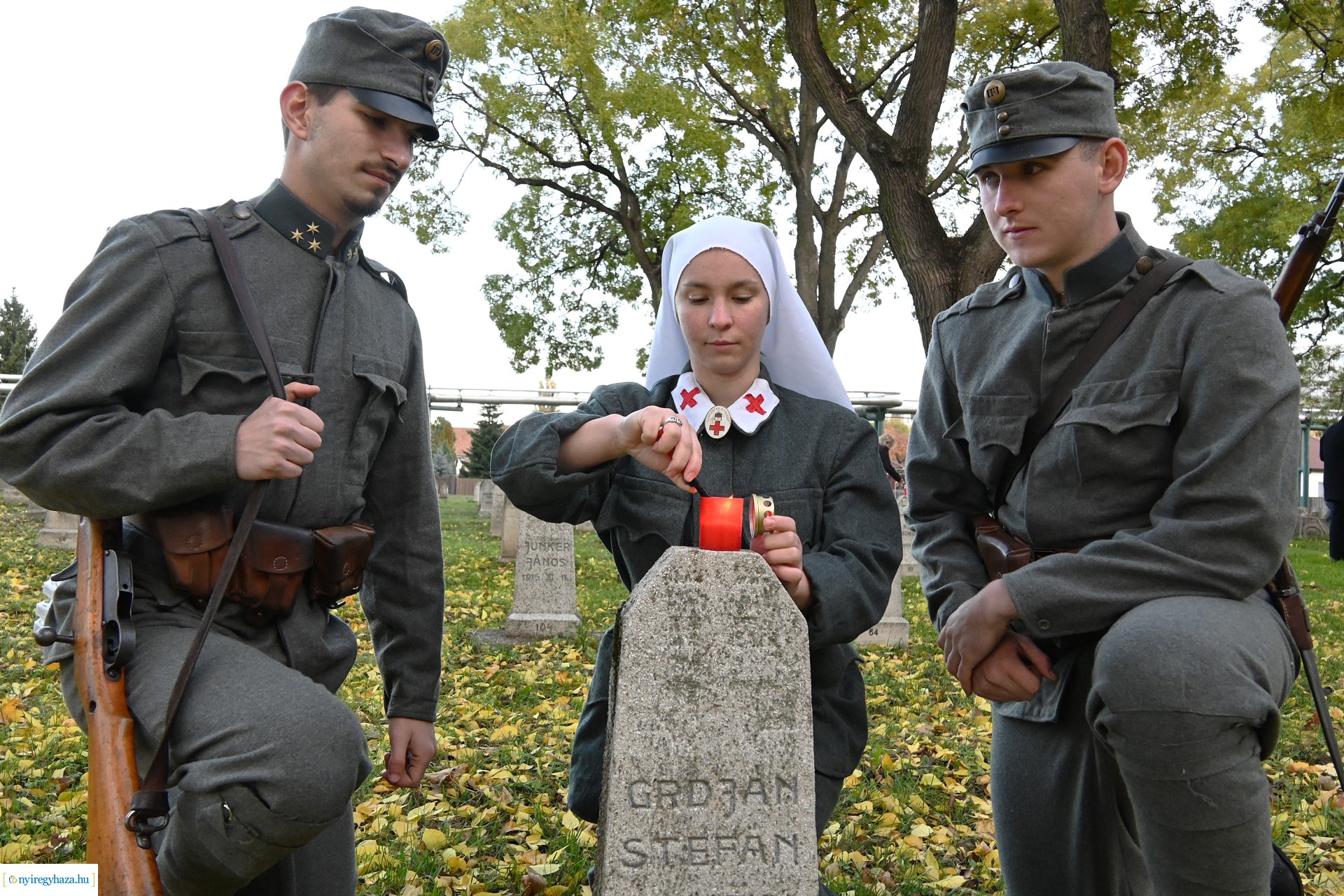 A hősökre emlékeztek a Hősök temetőjében