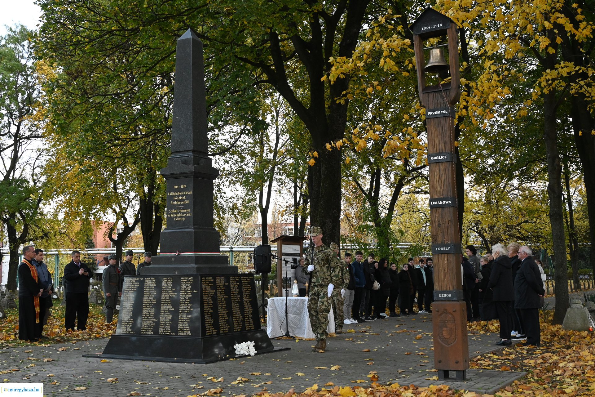 A hősökre emlékeztek a Hősök temetőjében