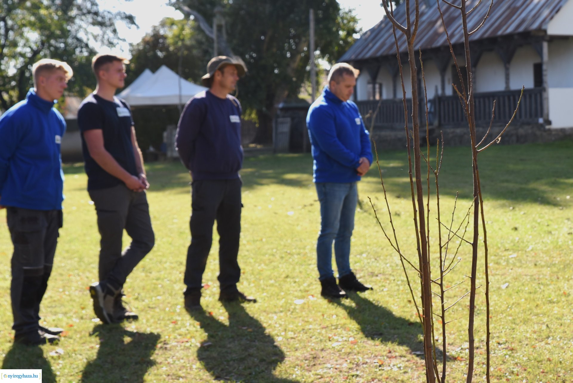 A HÜBNER-H Kft. felajánlása - faültetés a Sóstói Múzeumfaluban 