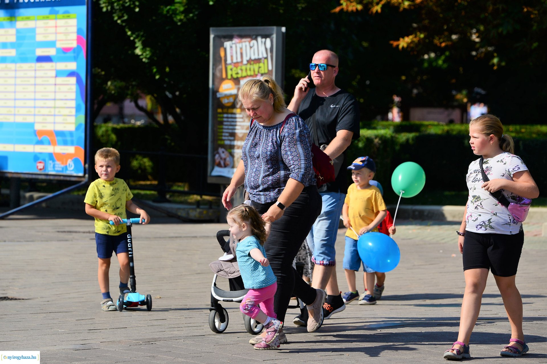 A II. Nyíregyházi Futófesztivál délelőtti programjai