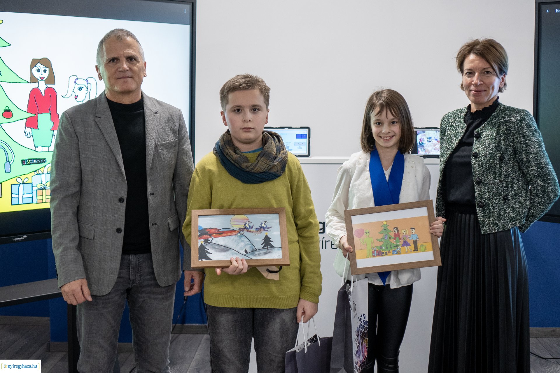 A Jövő Karácsonya 2073 - Digitális rajzpályázat díjátadó