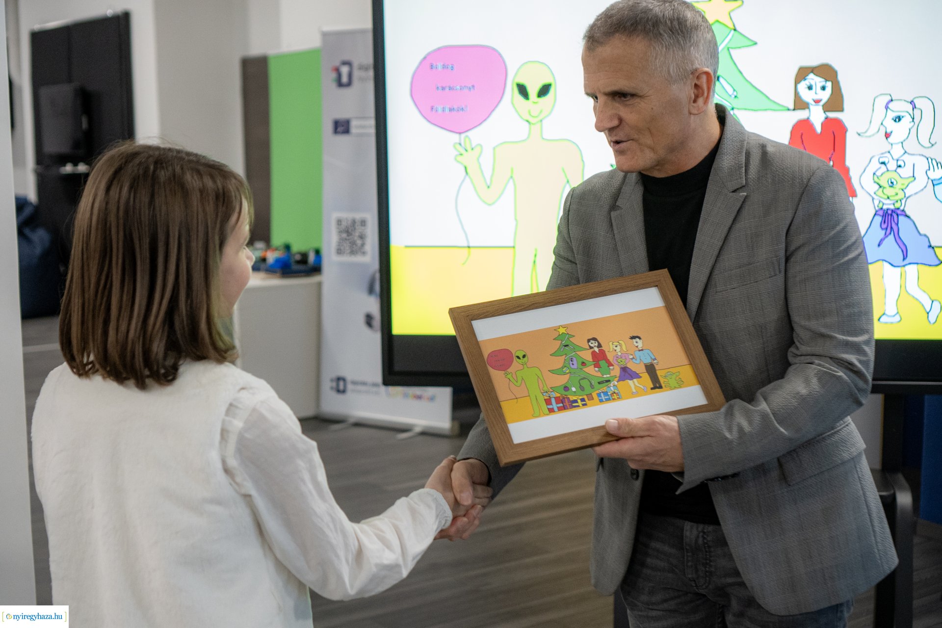 A Jövő Karácsonya 2073 - Digitális rajzpályázat díjátadó