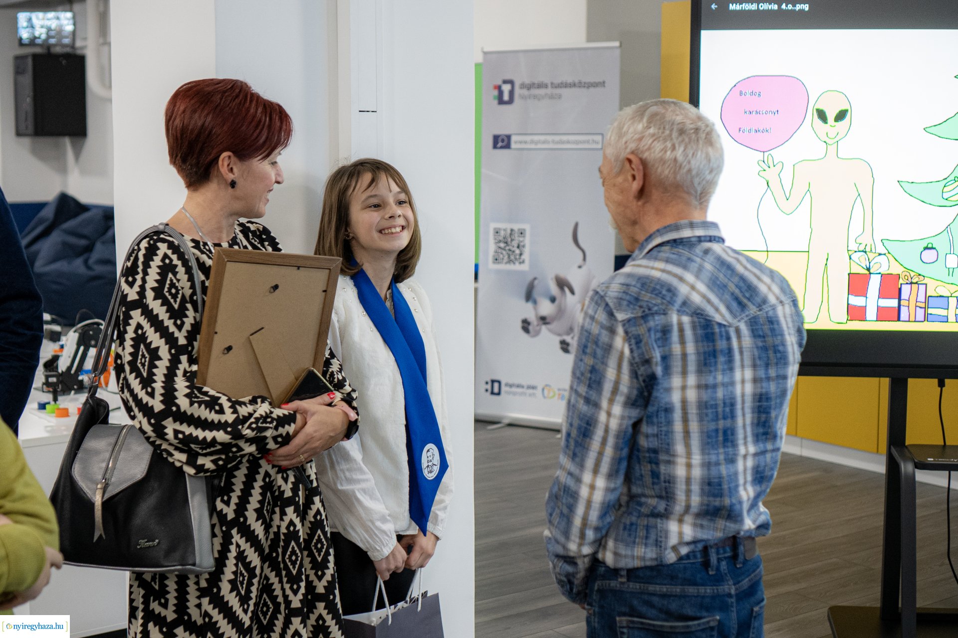 A Jövő Karácsonya 2073 - Digitális rajzpályázat díjátadó