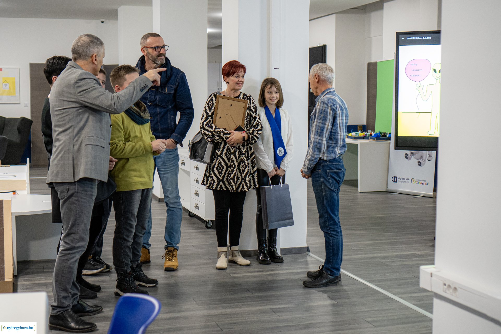 A Jövő Karácsonya 2073 - Digitális rajzpályázat díjátadó