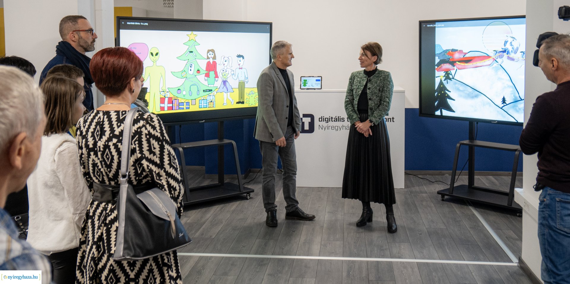 A Jövő Karácsonya 2073 - Digitális rajzpályázat díjátadó