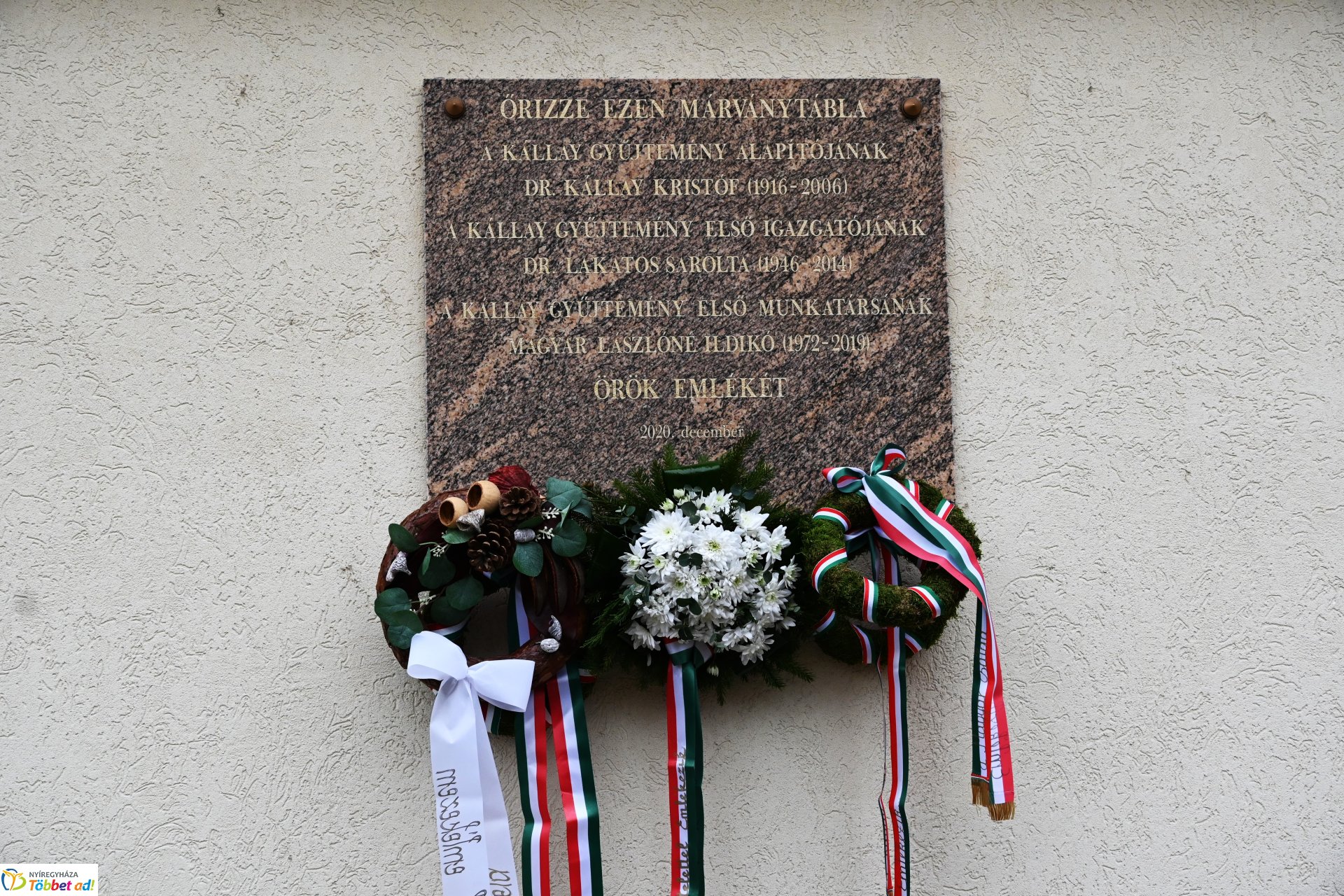  A Kállay Gyűjtemény elhunyt alapítóira emlékeztek Nyíregyházán