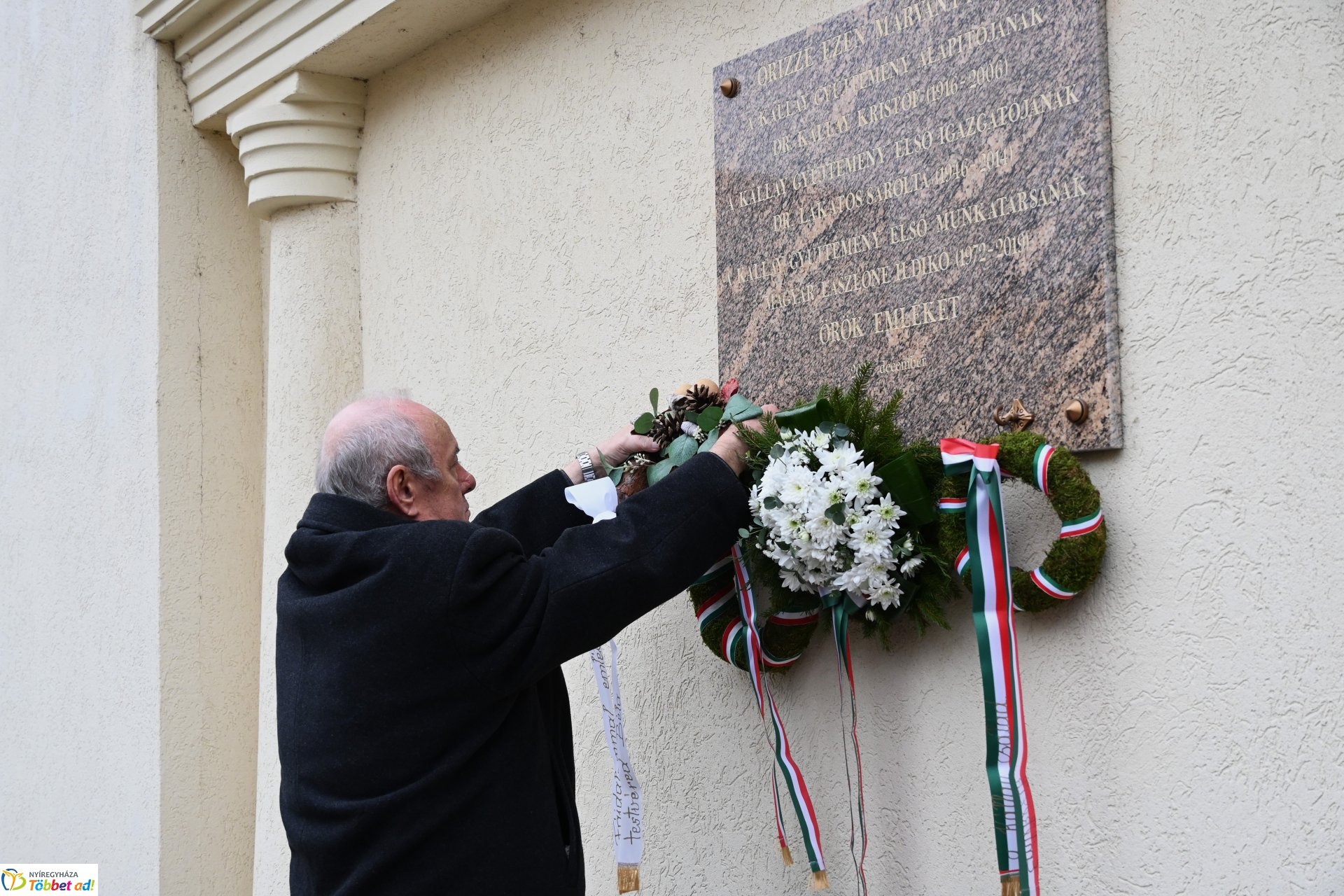  A Kállay Gyűjtemény elhunyt alapítóira emlékeztek Nyíregyházán