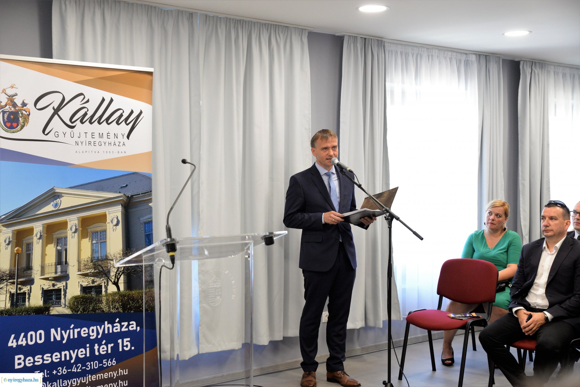 A Kállay Gyűjtemény épületének átadó ünnepsége