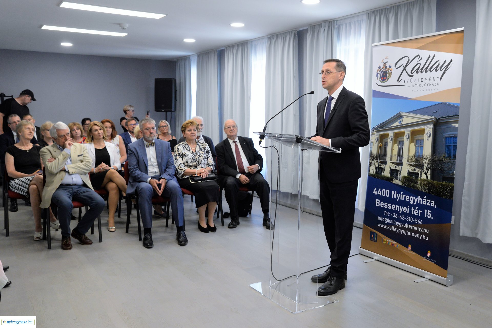 A Kállay Gyűjtemény épületének átadó ünnepsége