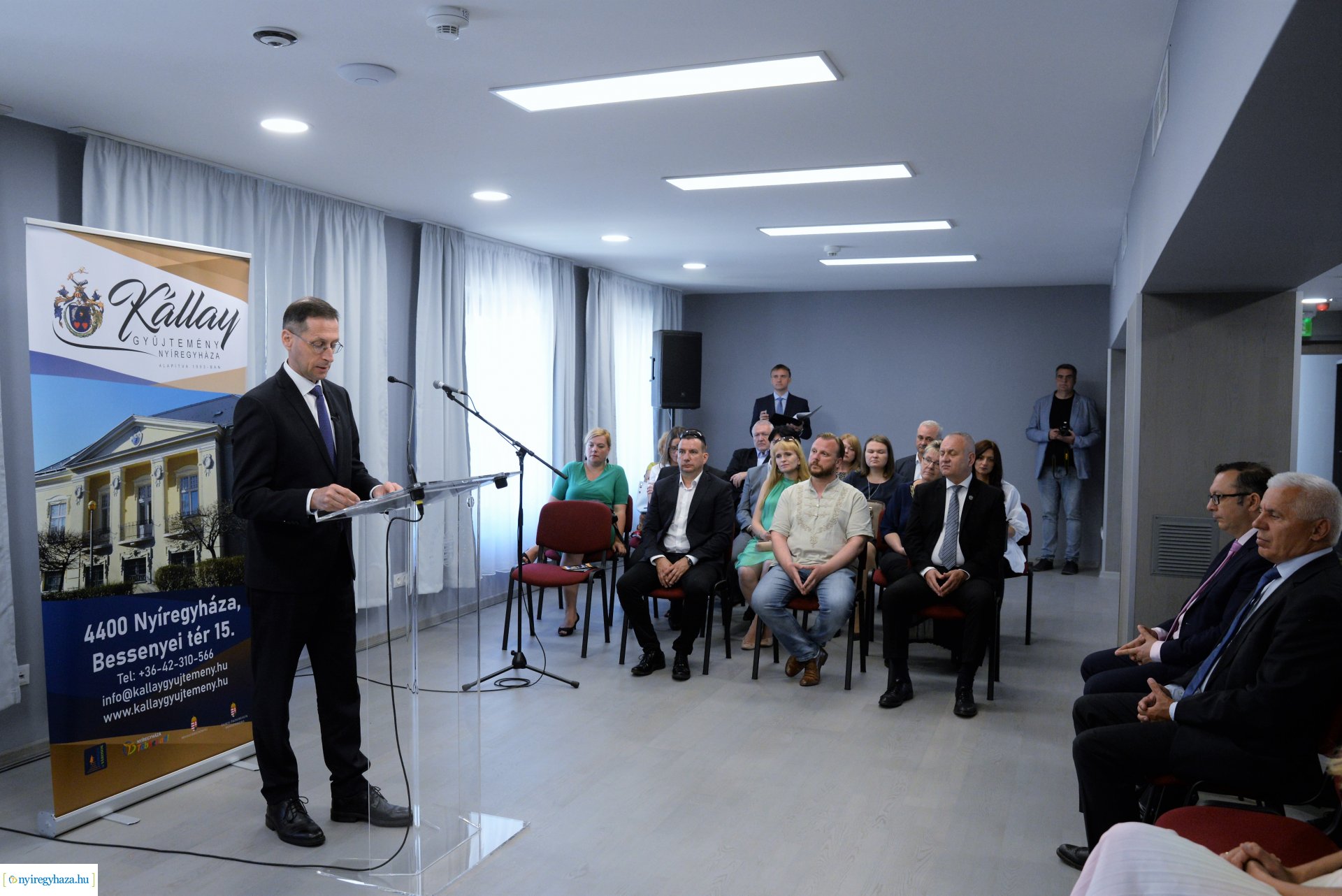 A Kállay Gyűjtemény épületének átadó ünnepsége