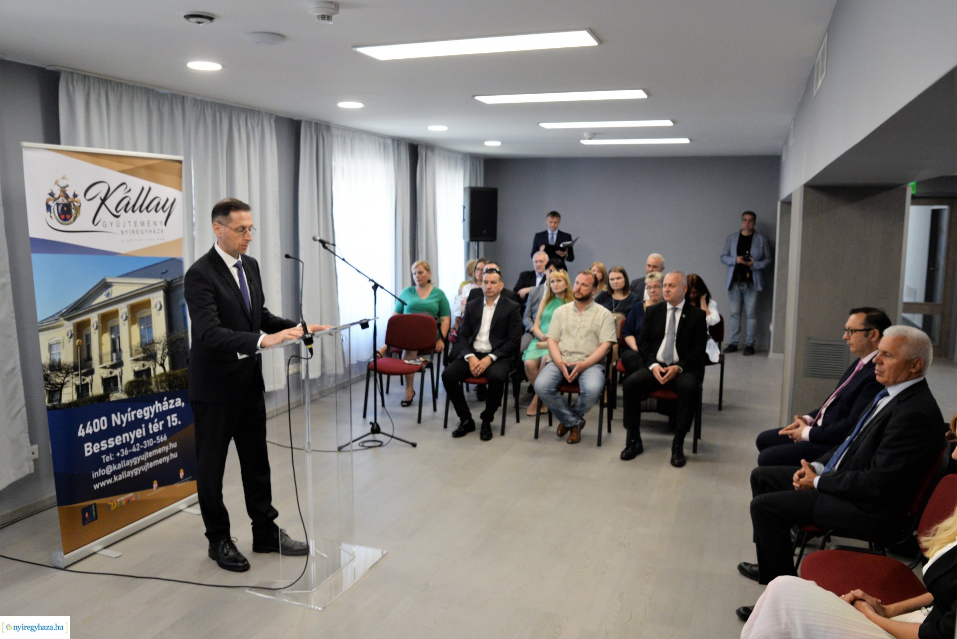 A Kállay Gyűjtemény épületének átadó ünnepsége