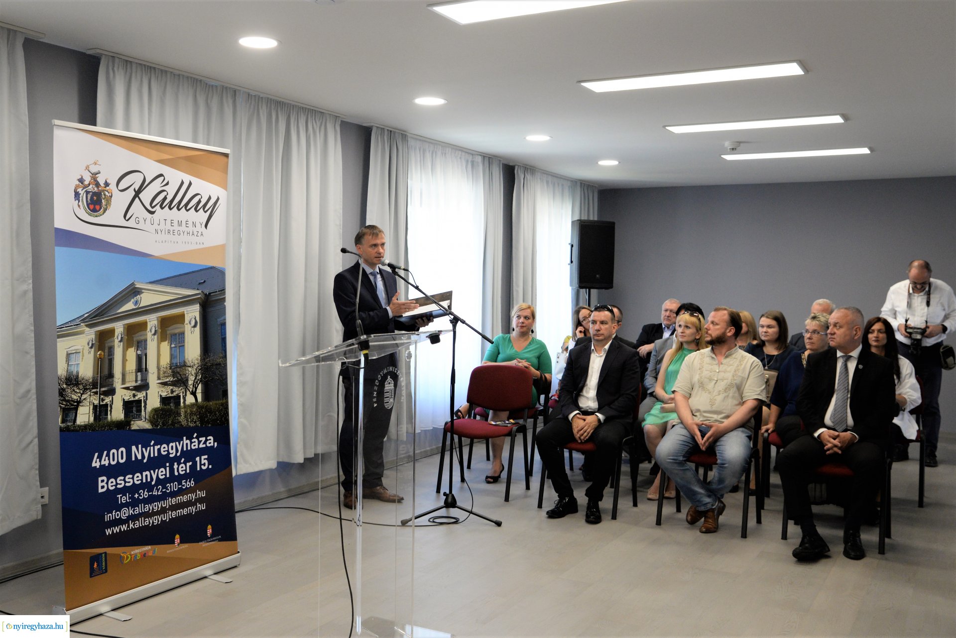 A Kállay Gyűjtemény épületének átadó ünnepsége