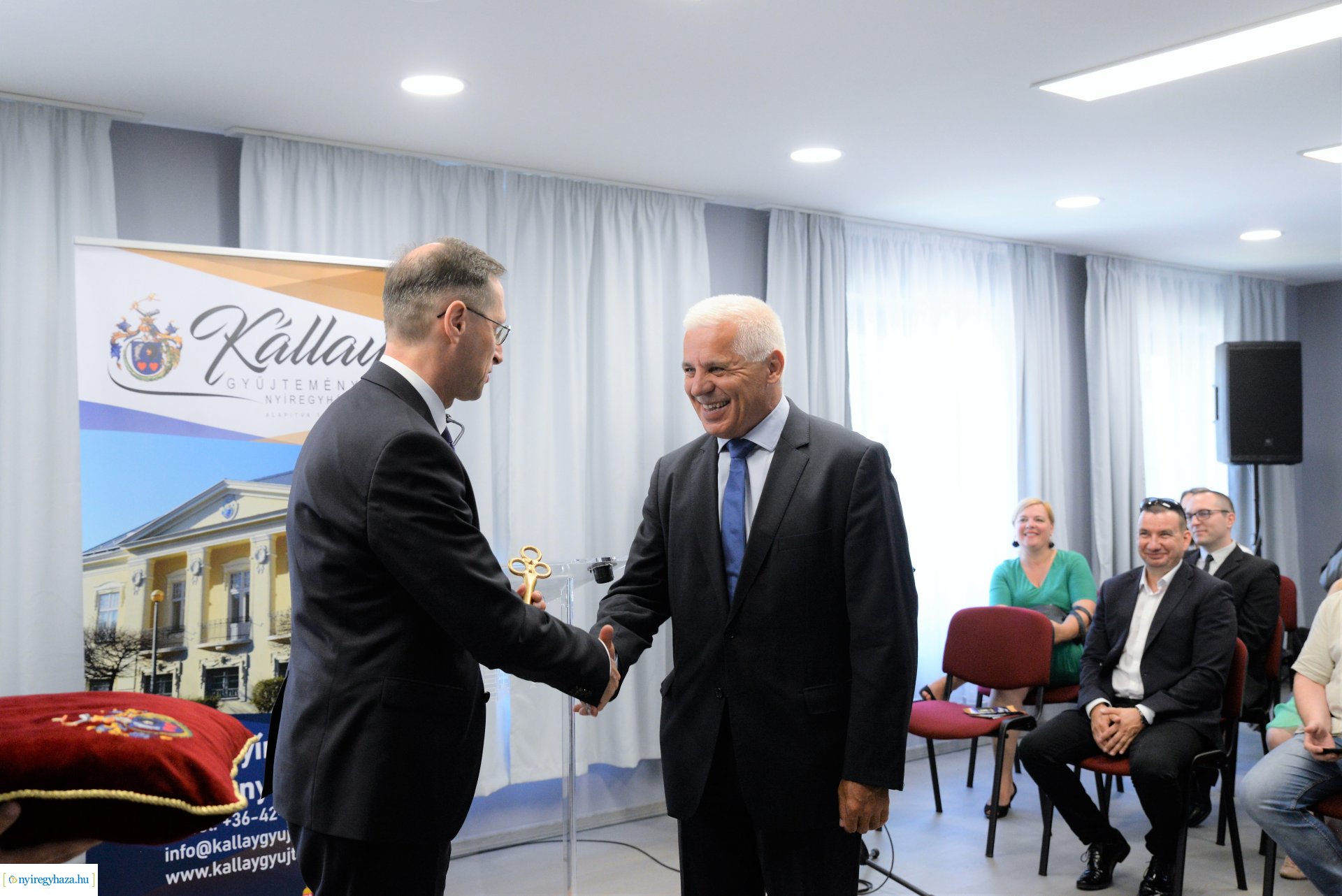 A Kállay Gyűjtemény épületének átadó ünnepsége