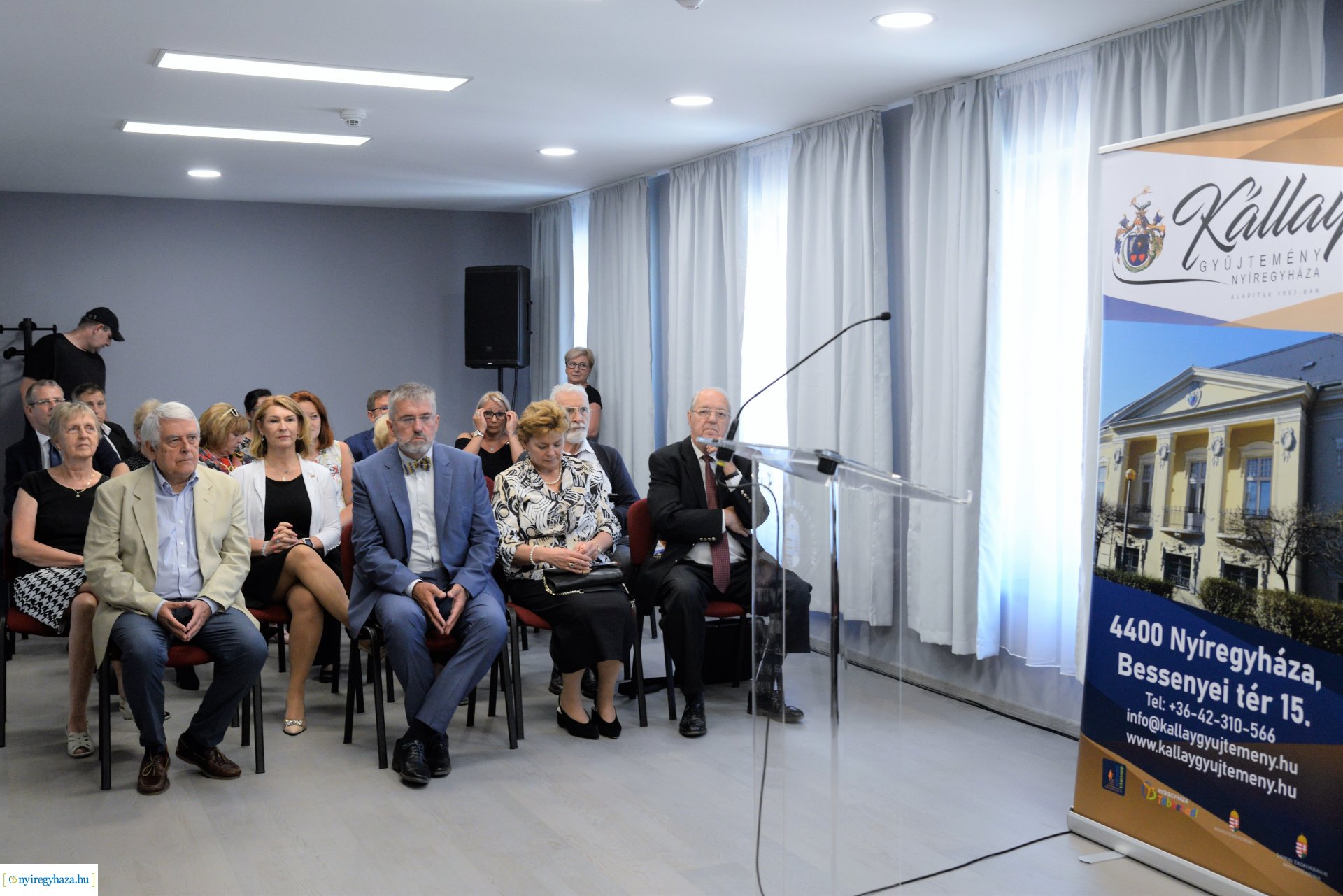 A Kállay Gyűjtemény épületének átadó ünnepsége