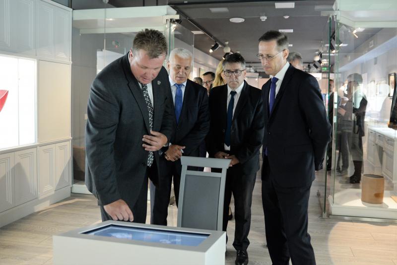 A Kállay Gyűjtemény épületének átadó ünnepsége