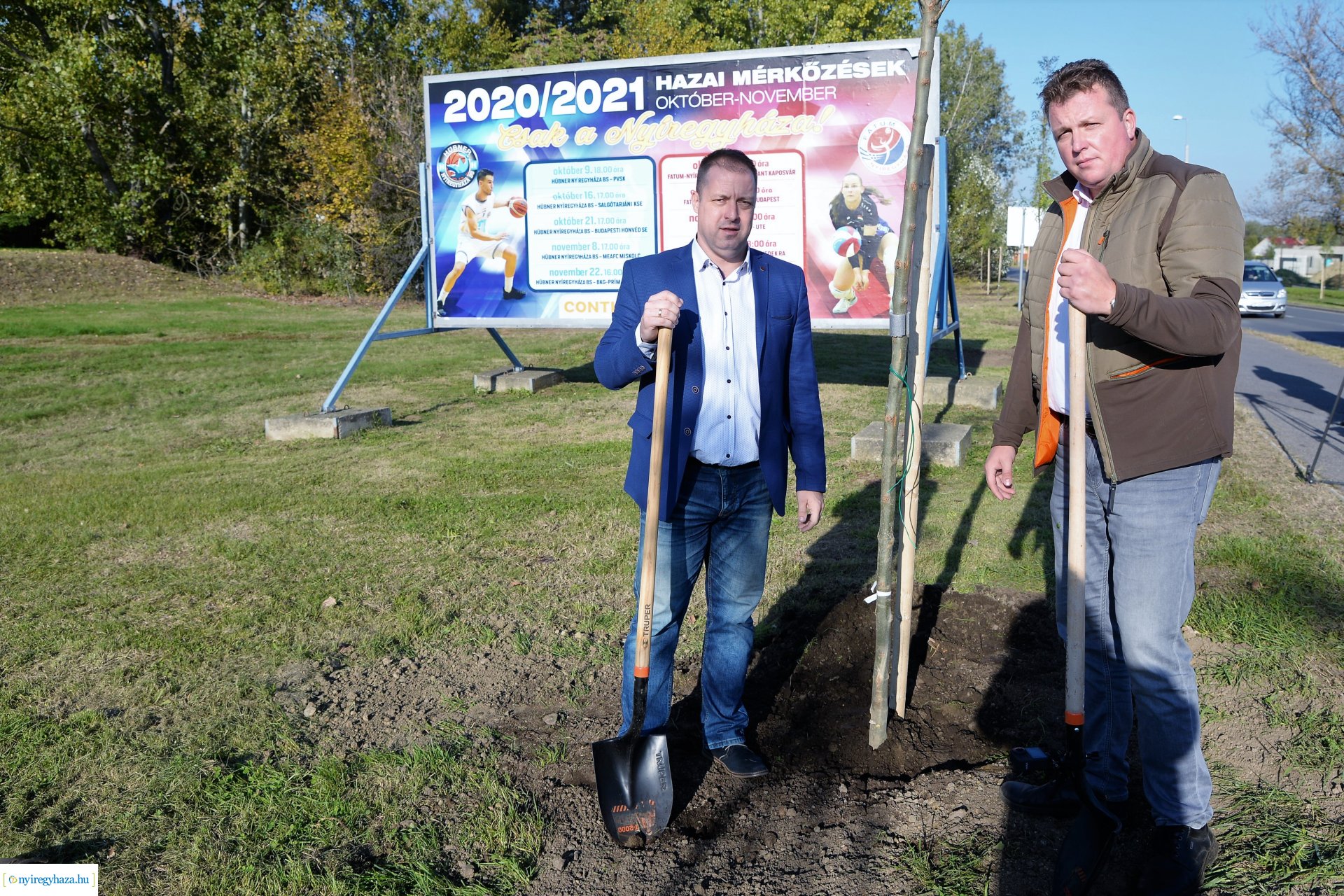 A Kállói úton folytatódik a fásítási program