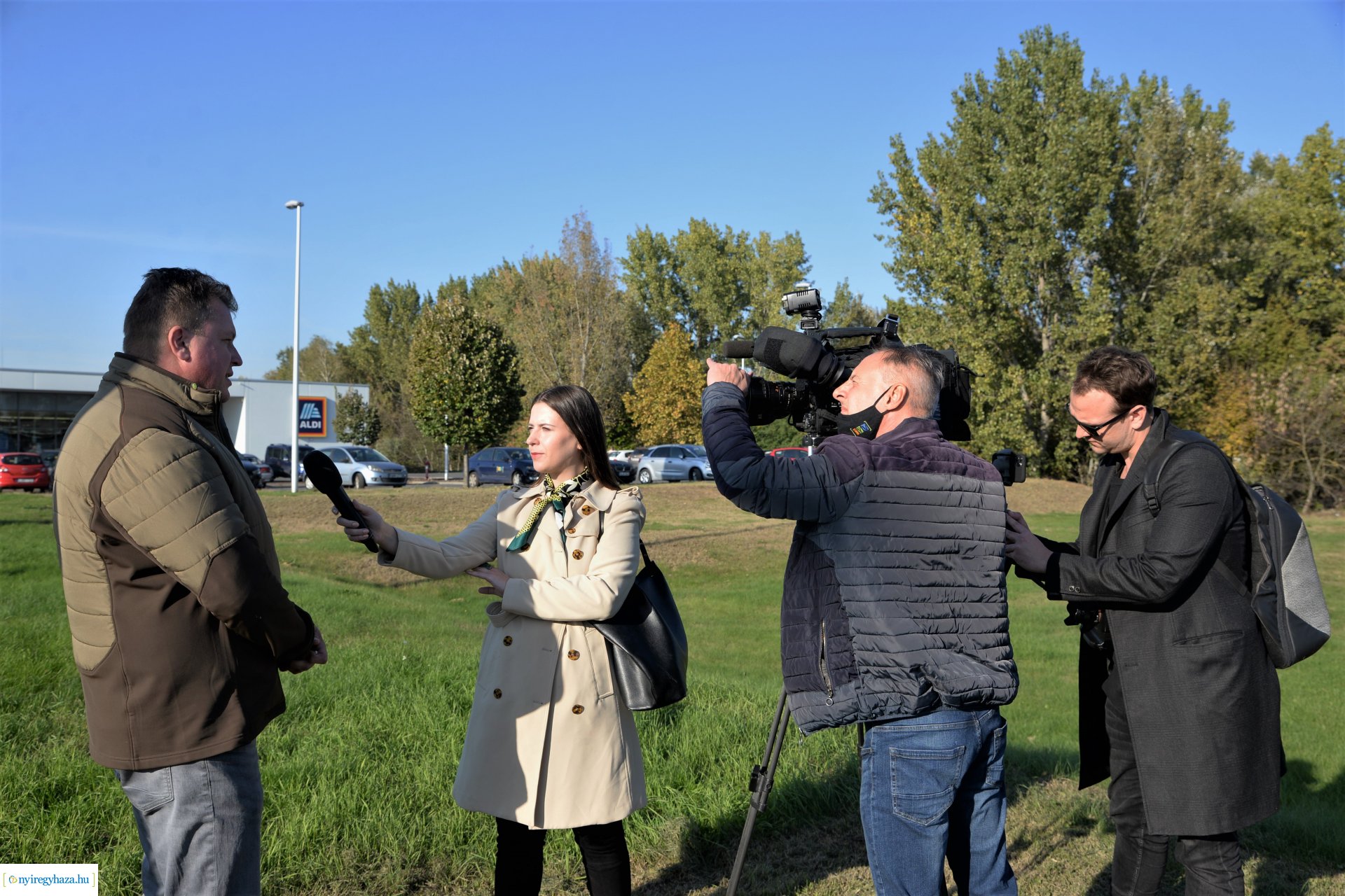 A Kállói úton folytatódik a fásítási program