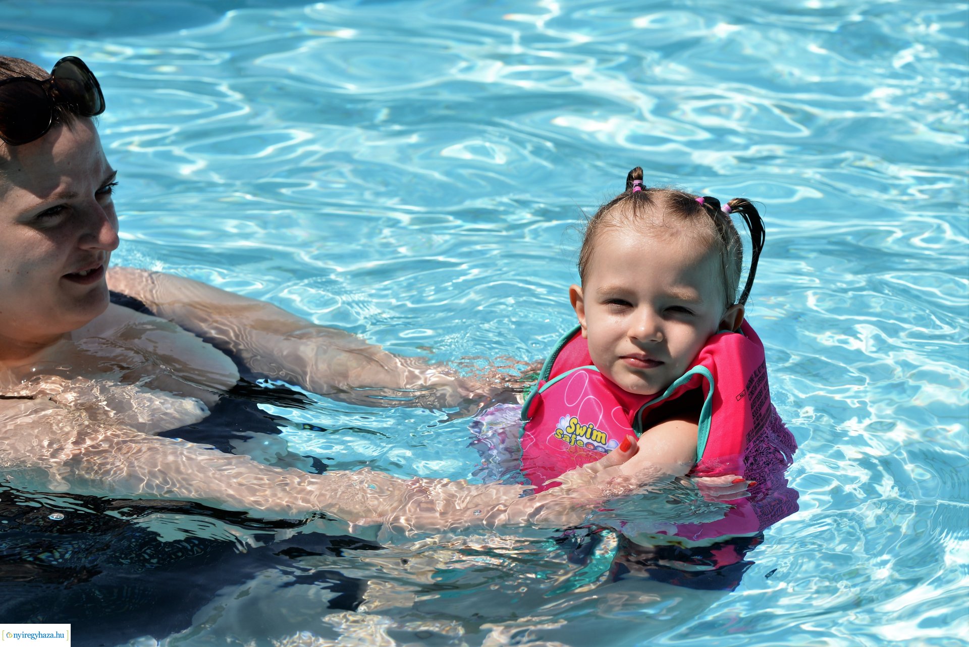 A kánikula első napja a Parkfürdőben