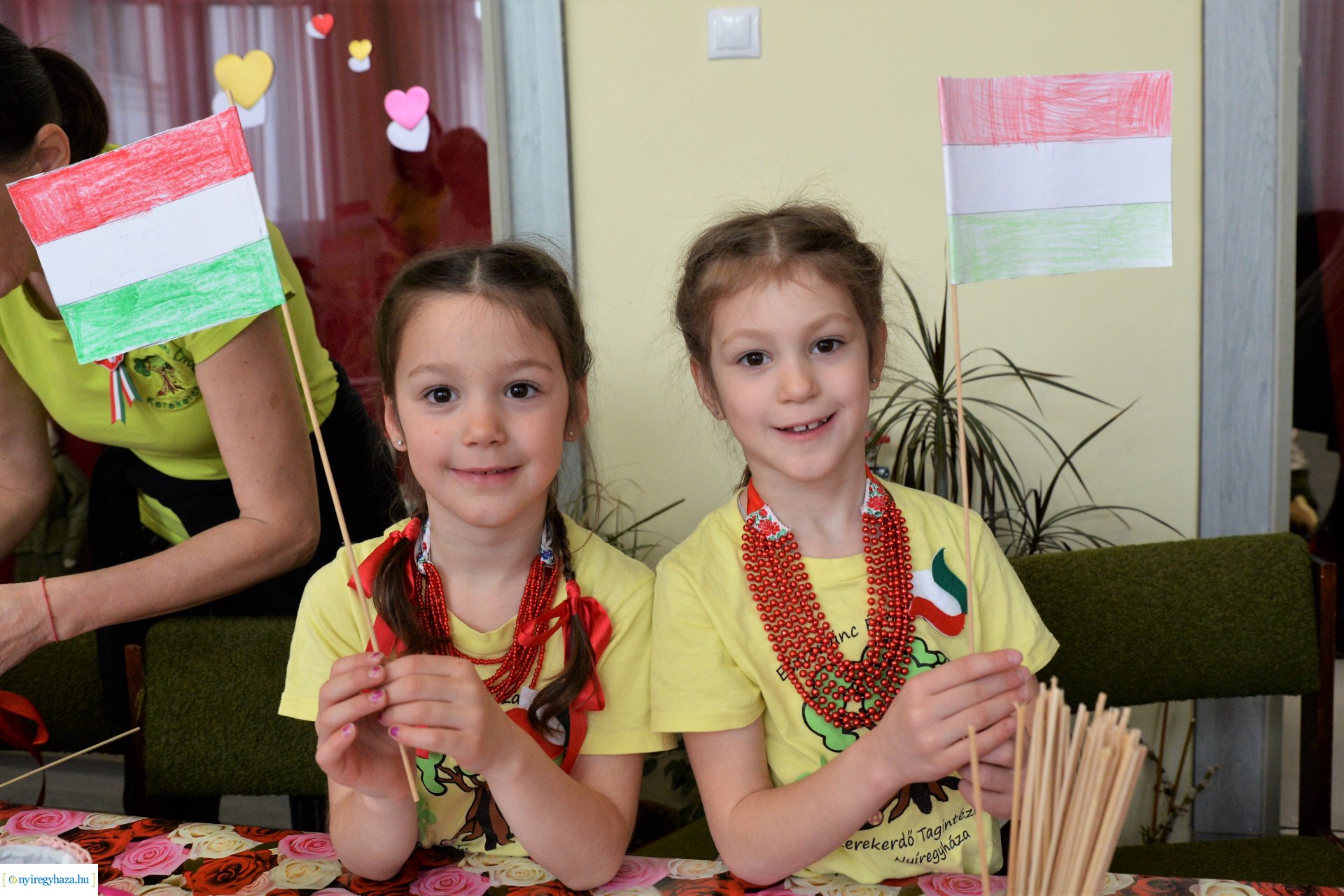 A Kölyökvárban már a nemzeti  ünnepre készültek az óvodások