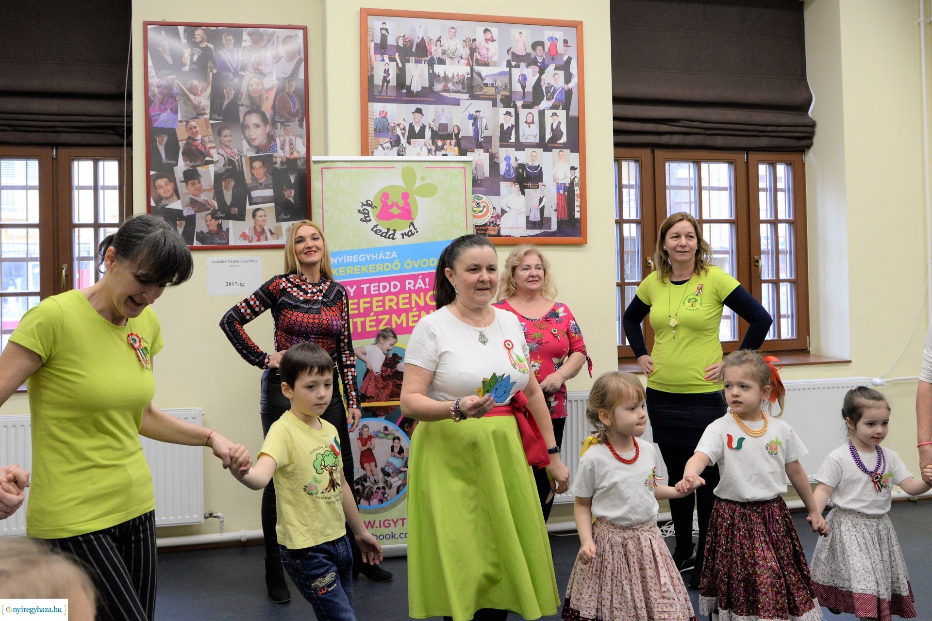 A Kölyökvárban már a nemzeti  ünnepre készültek az óvodások