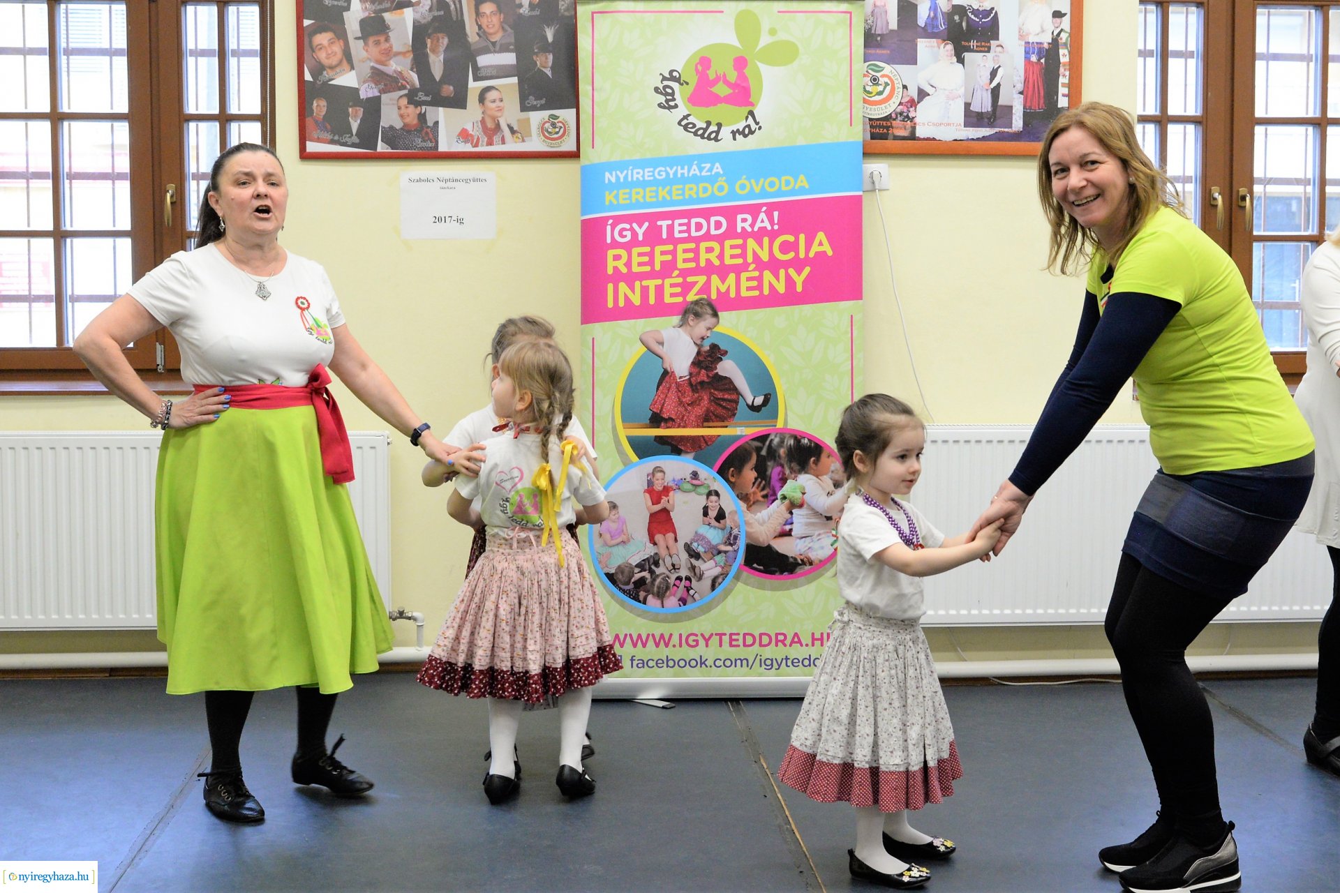 A Kölyökvárban már a nemzeti  ünnepre készültek az óvodások