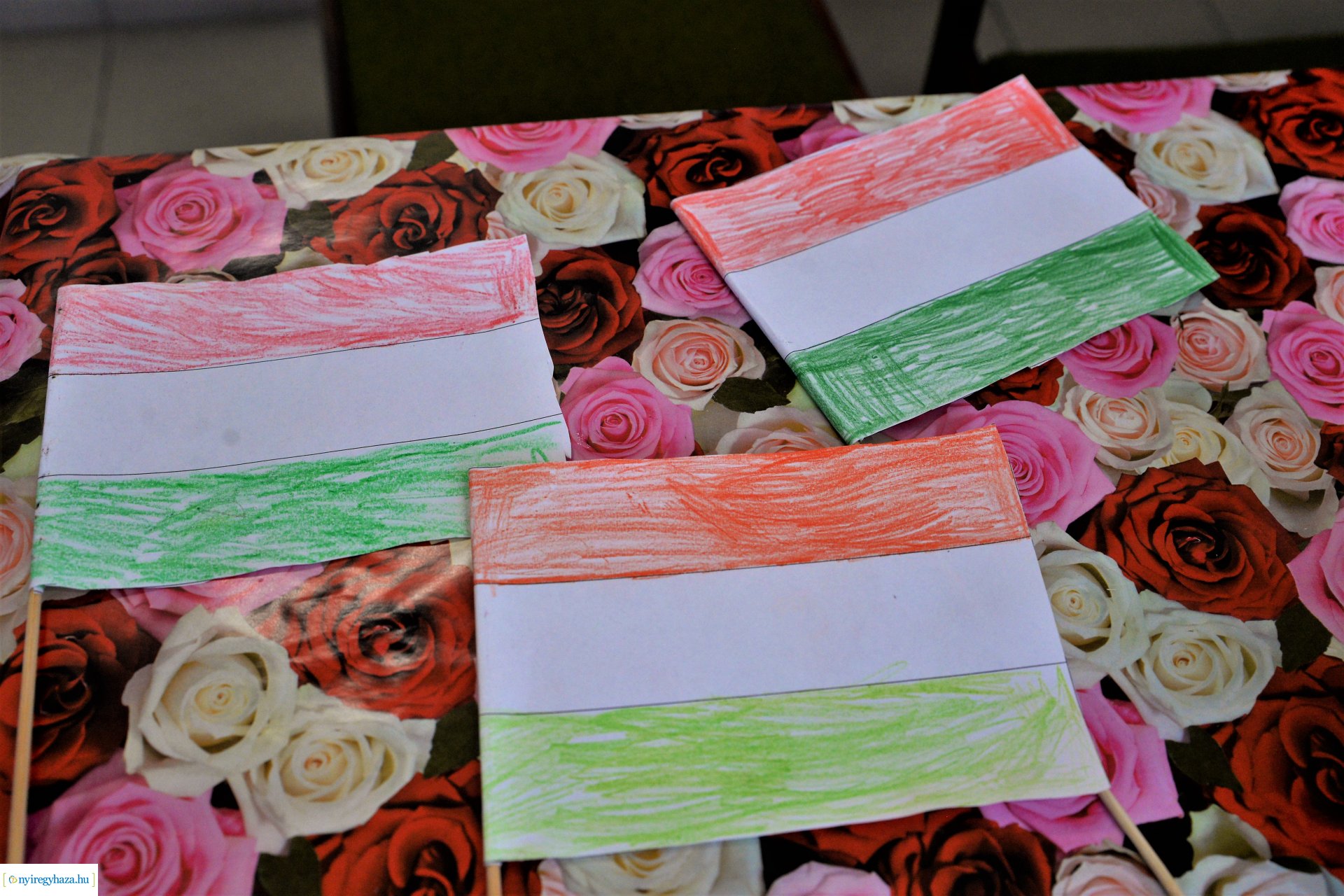 A Kölyökvárban már a nemzeti  ünnepre készültek az óvodások