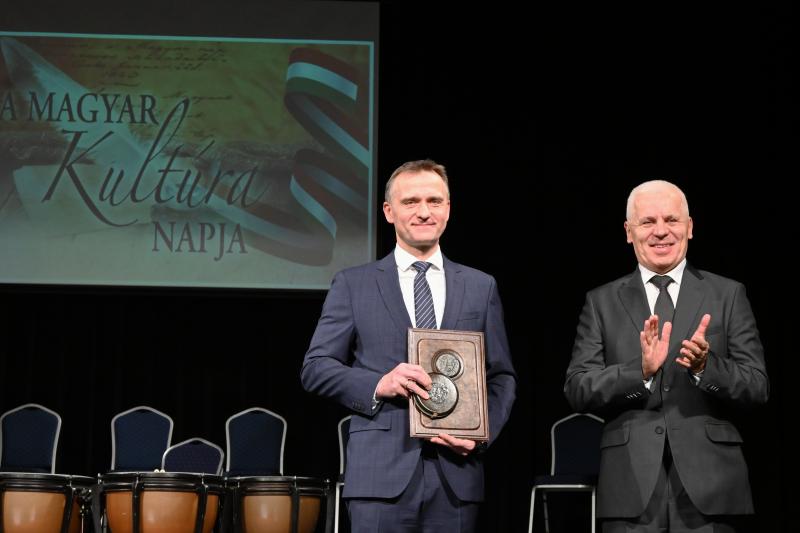 A Magyar Kultúra Napja - Krúdy Gyula-díjat kapott Tarczy Gyula