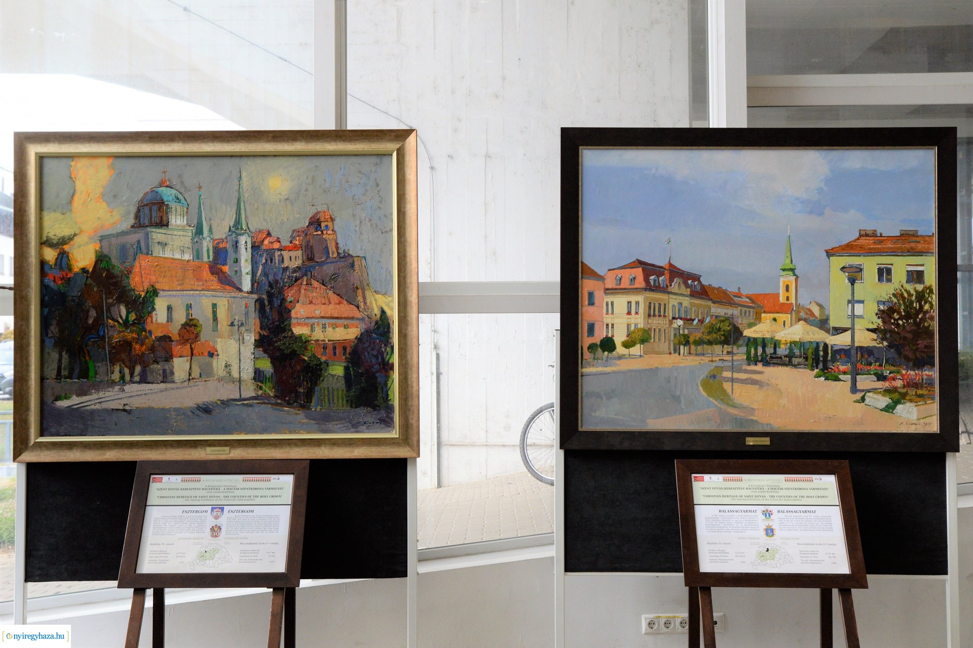 A magyar Szent Korona vármegyéi - vándorkiállítás megnyitó