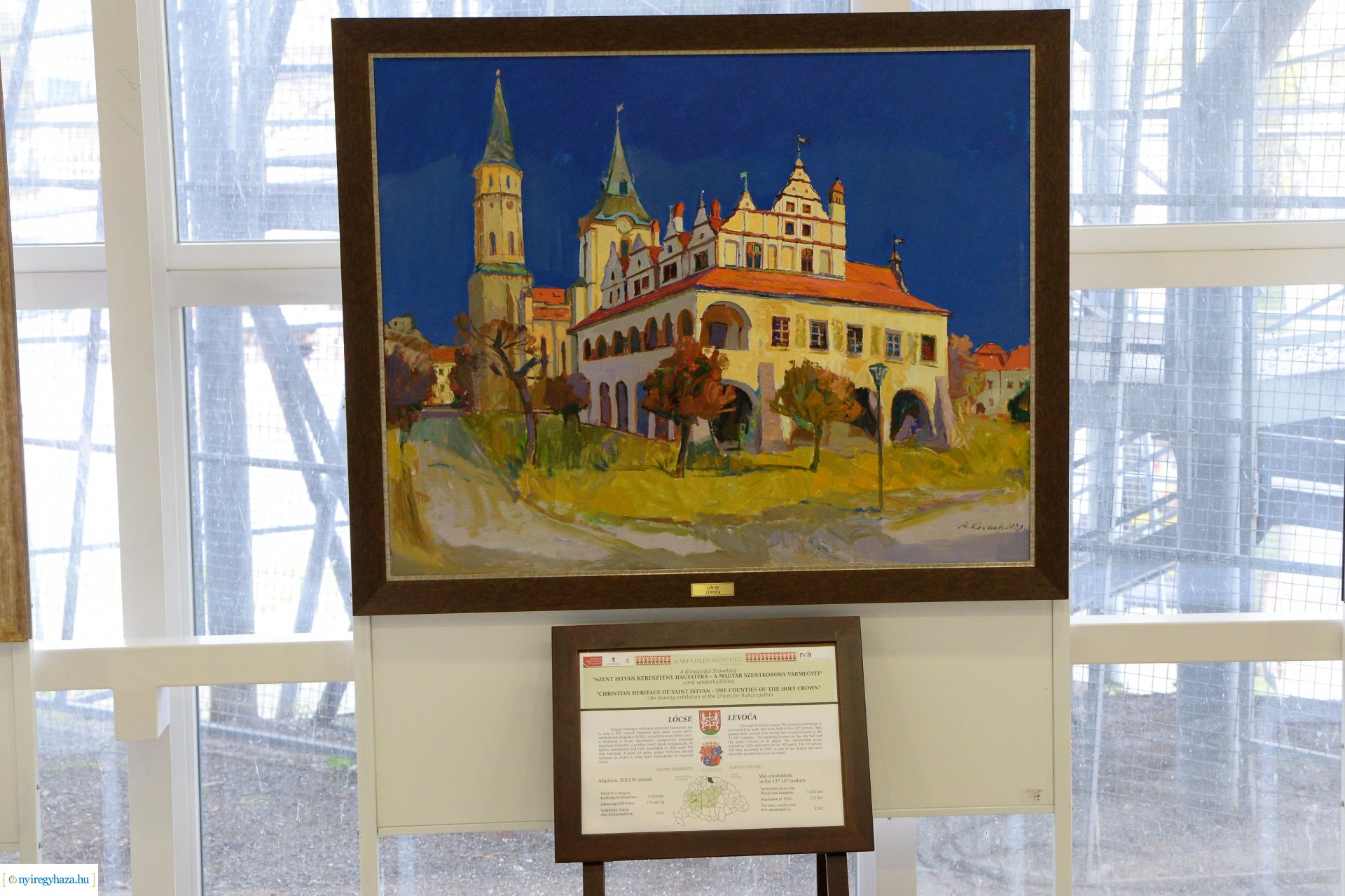 A magyar Szent Korona vármegyéi - vándorkiállítás megnyitó