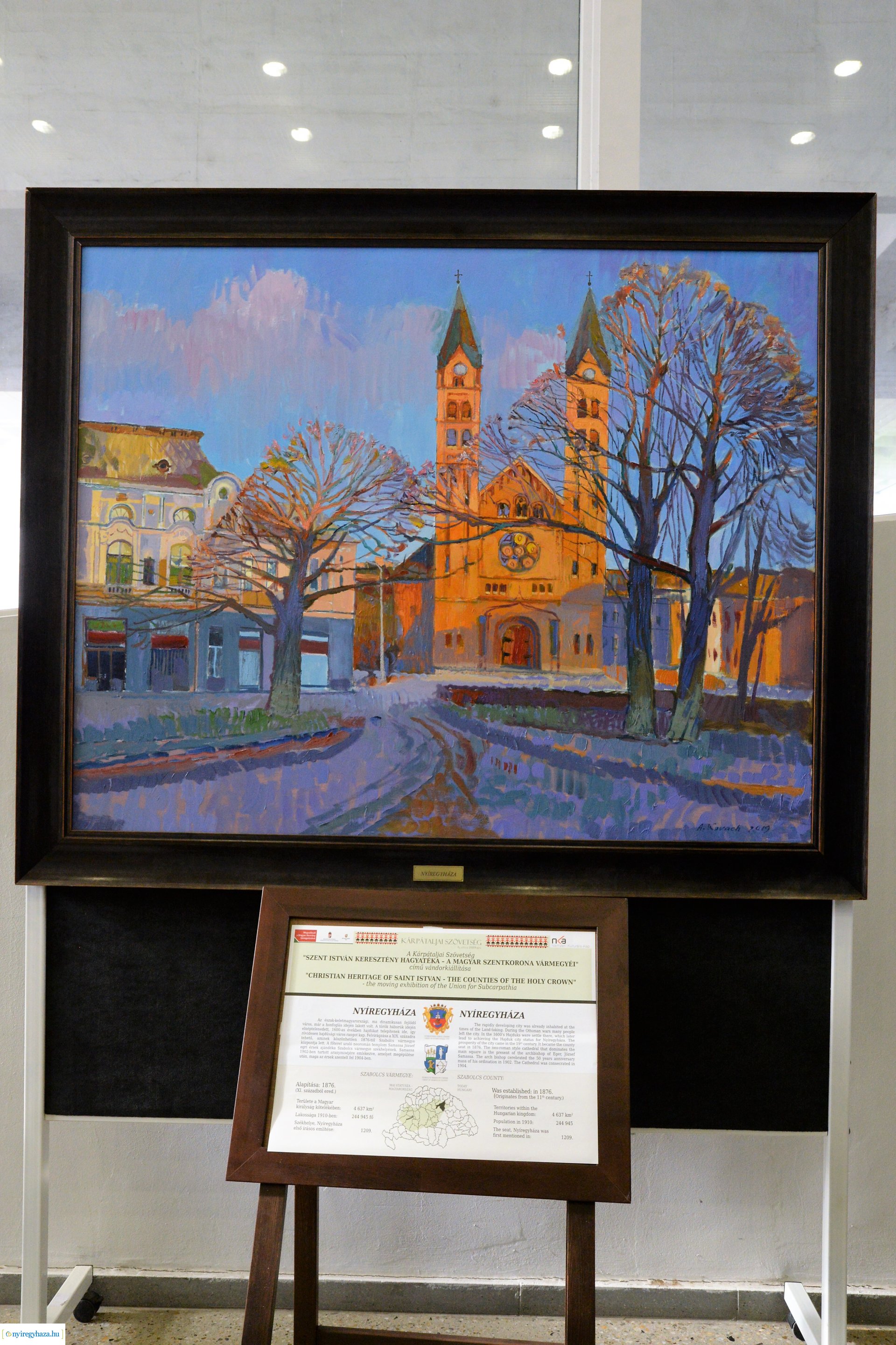 A magyar Szent Korona vármegyéi - vándorkiállítás megnyitó