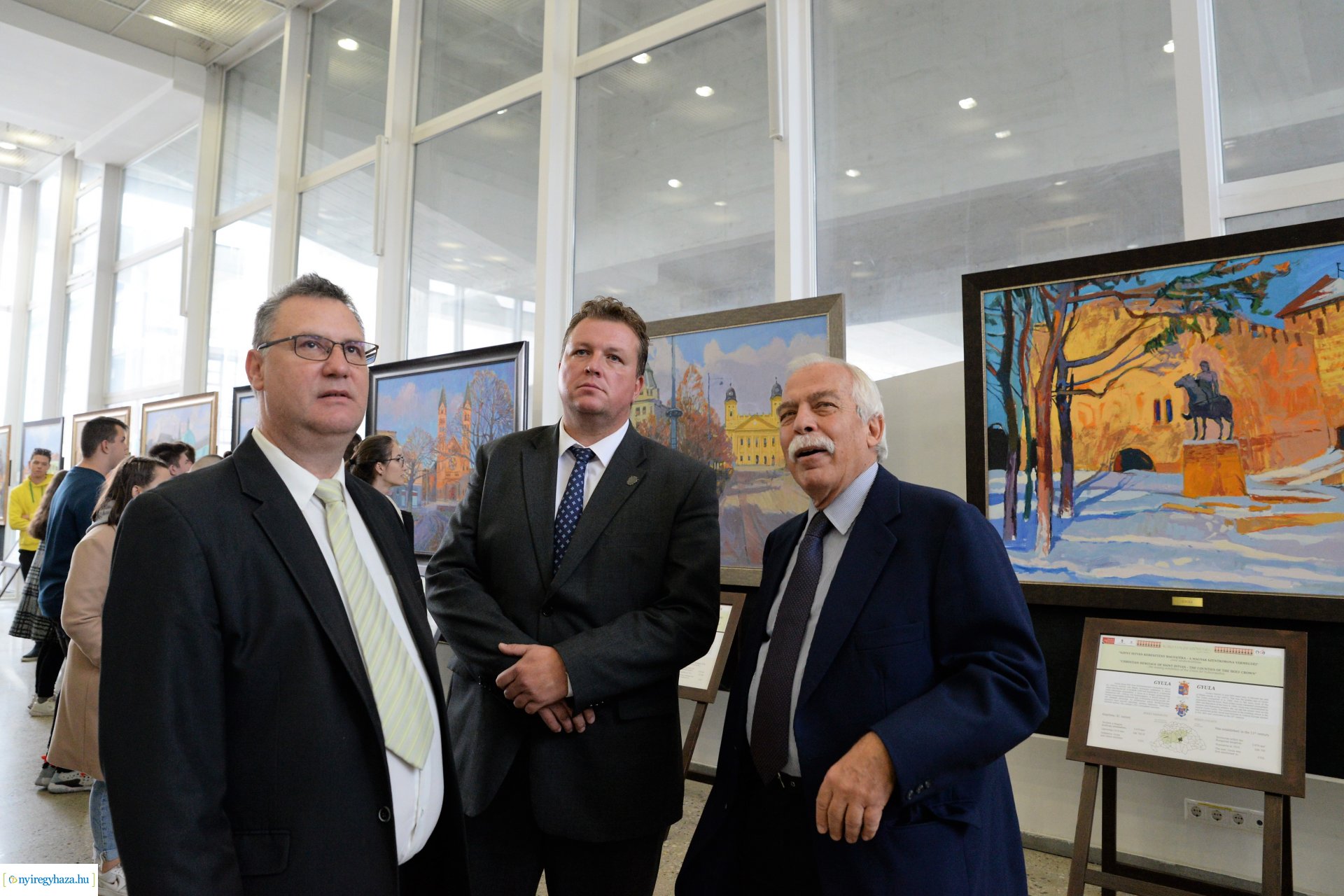 A magyar Szent Korona vármegyéi - vándorkiállítás megnyitó