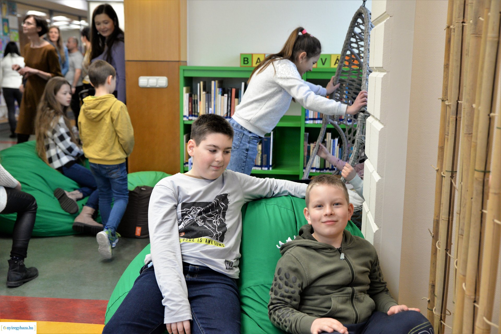 A megújult gyermekkönyvtár megnyitója