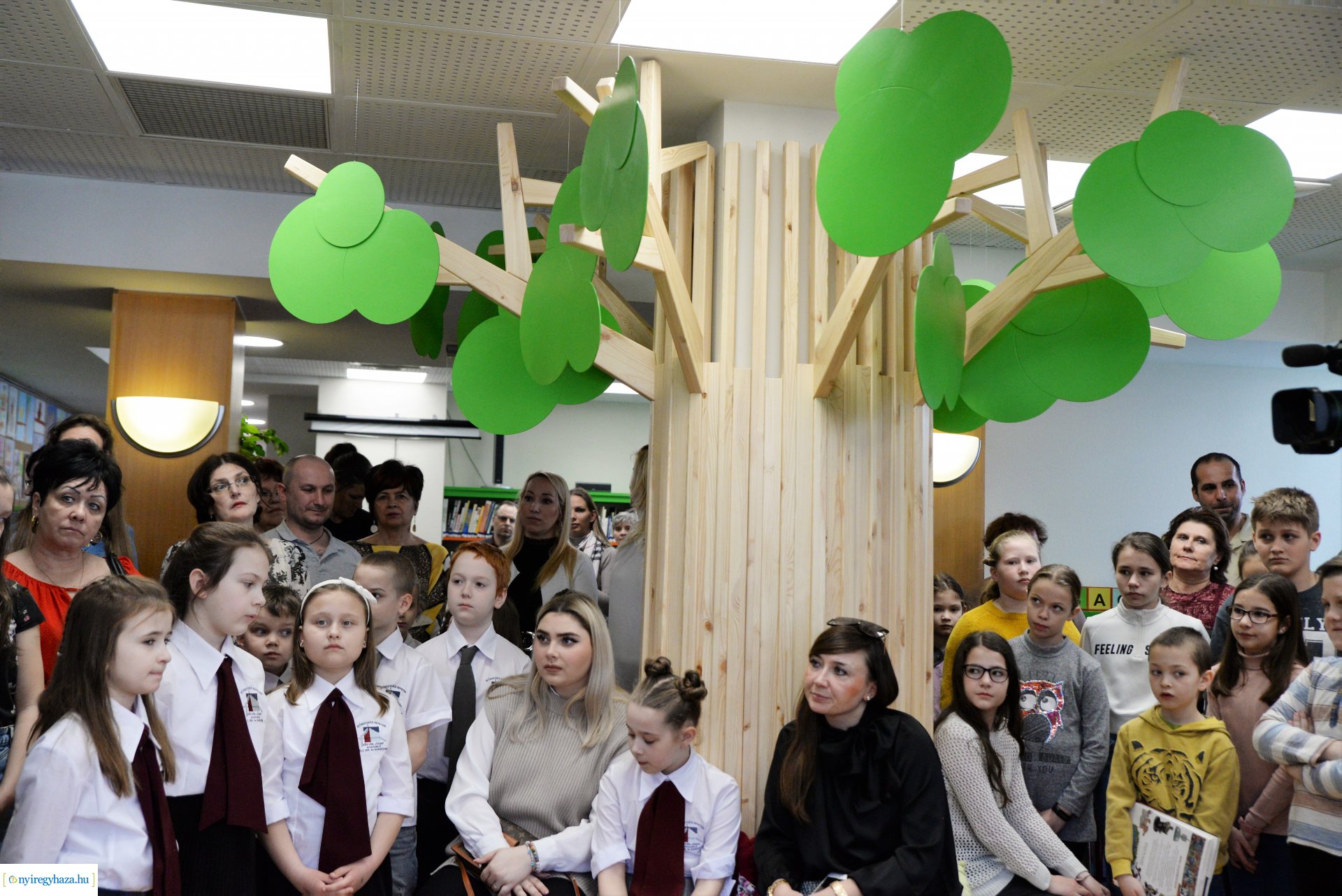 A megújult gyermekkönyvtár megnyitója