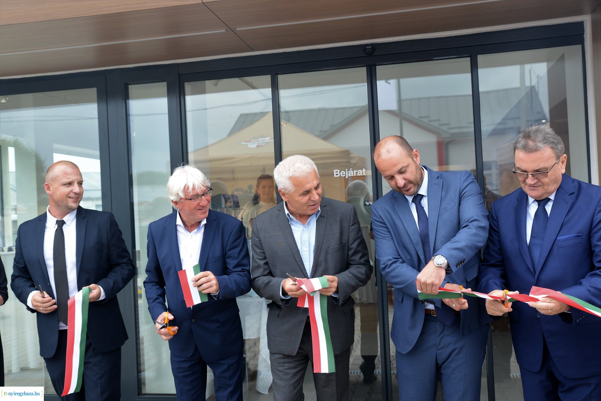 A megújult VOLVO szalon ünnepélyes átadása