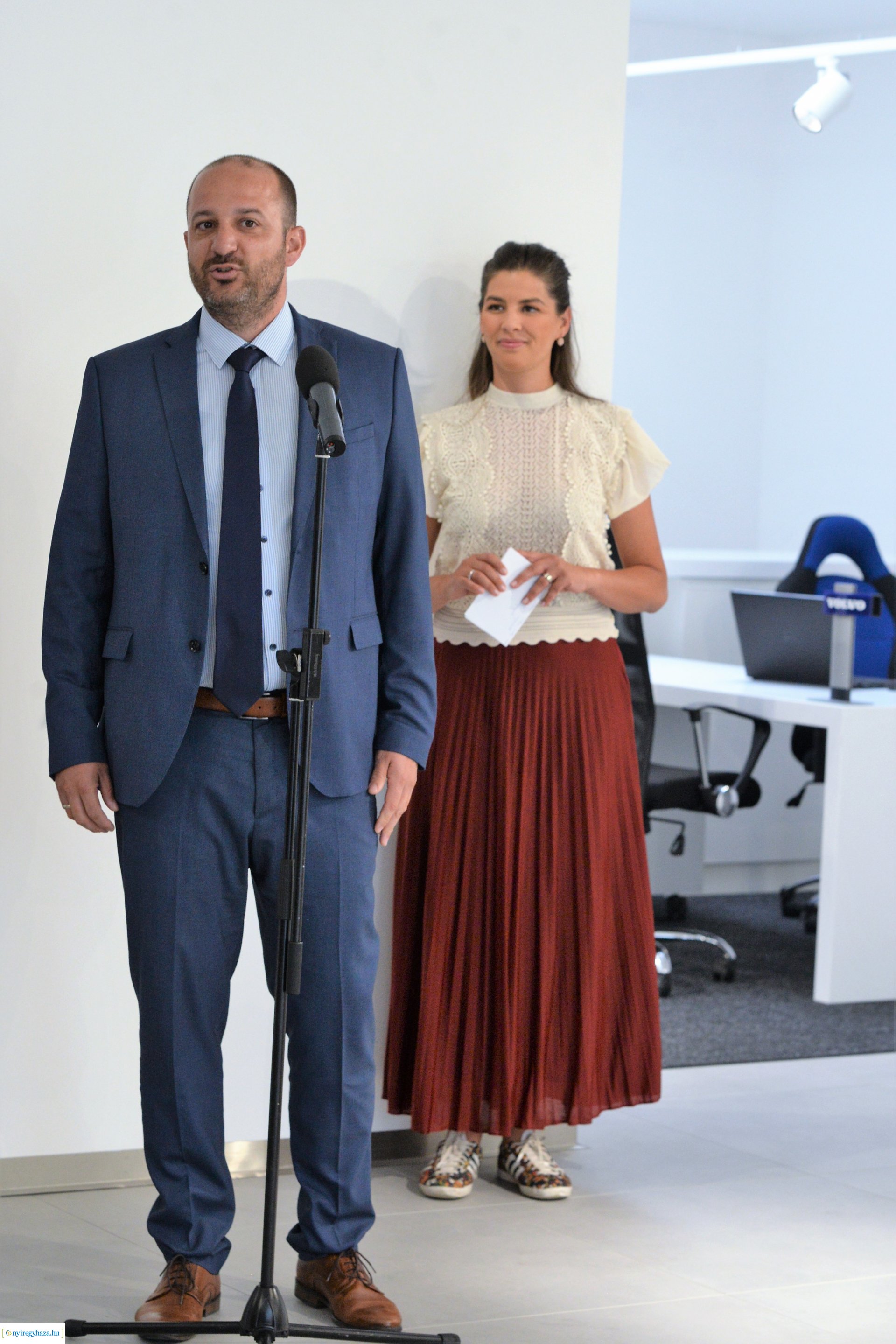 A megújult VOLVO szalon ünnepélyes átadása