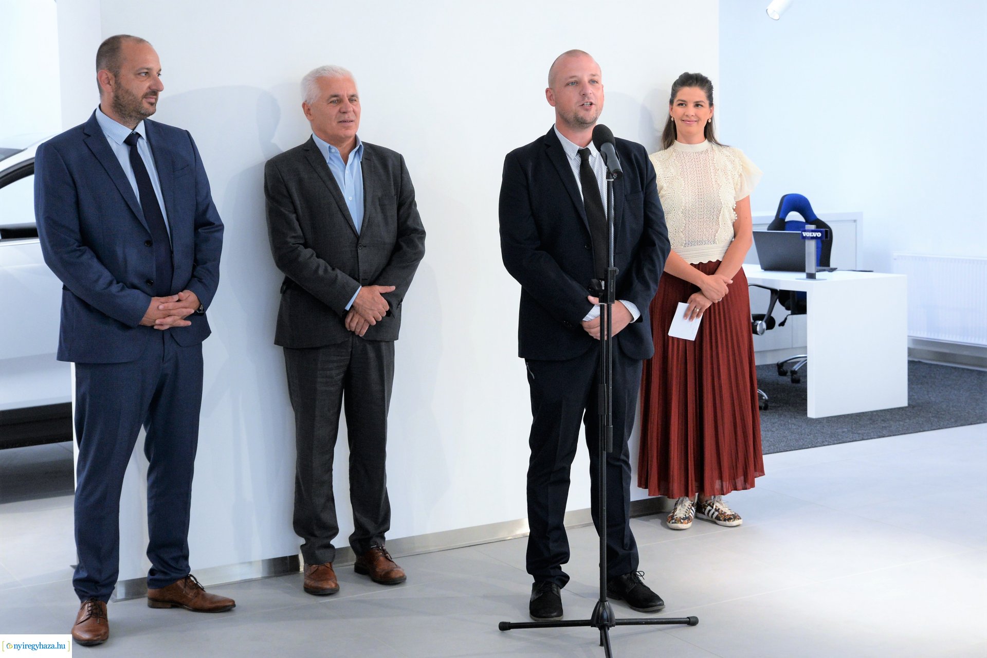 A megújult VOLVO szalon ünnepélyes átadása