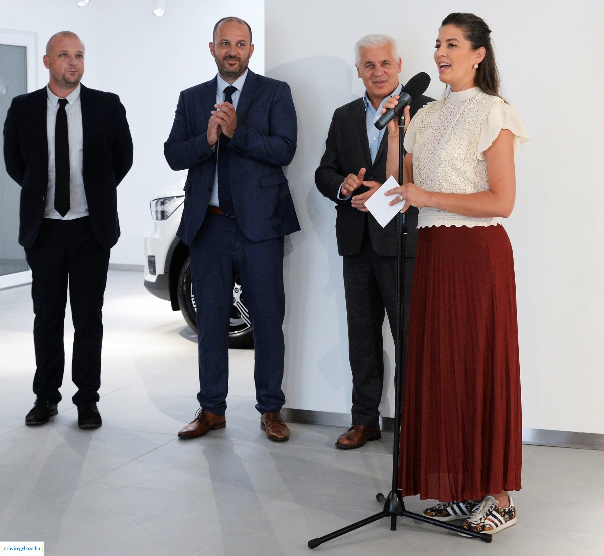 A megújult VOLVO szalon ünnepélyes átadása