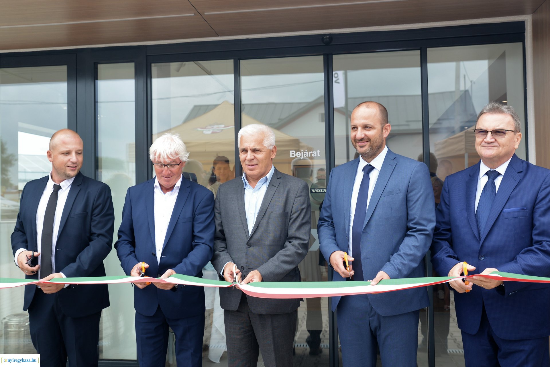 A megújult VOLVO szalon ünnepélyes átadása