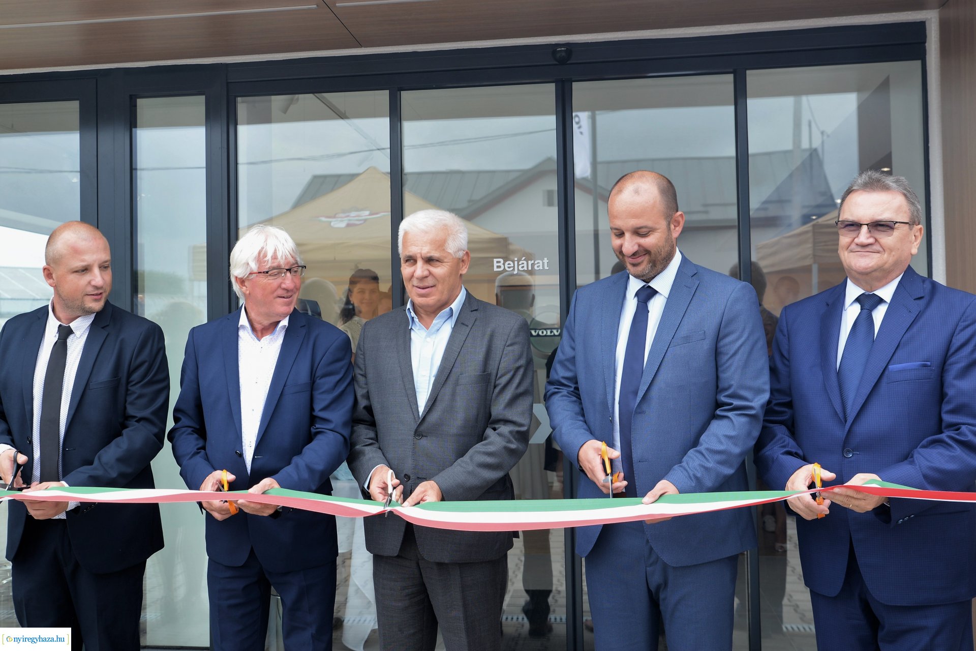 A megújult VOLVO szalon ünnepélyes átadása